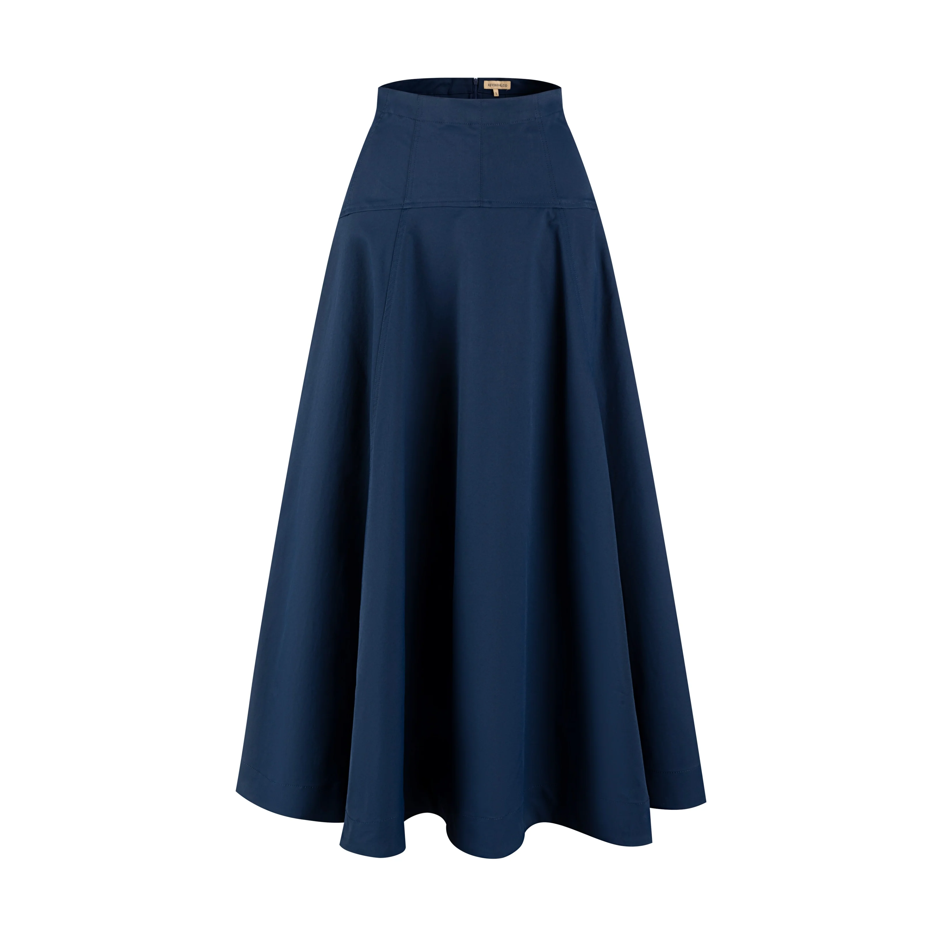 Aline Circle Skirt - Midnight - Image 2