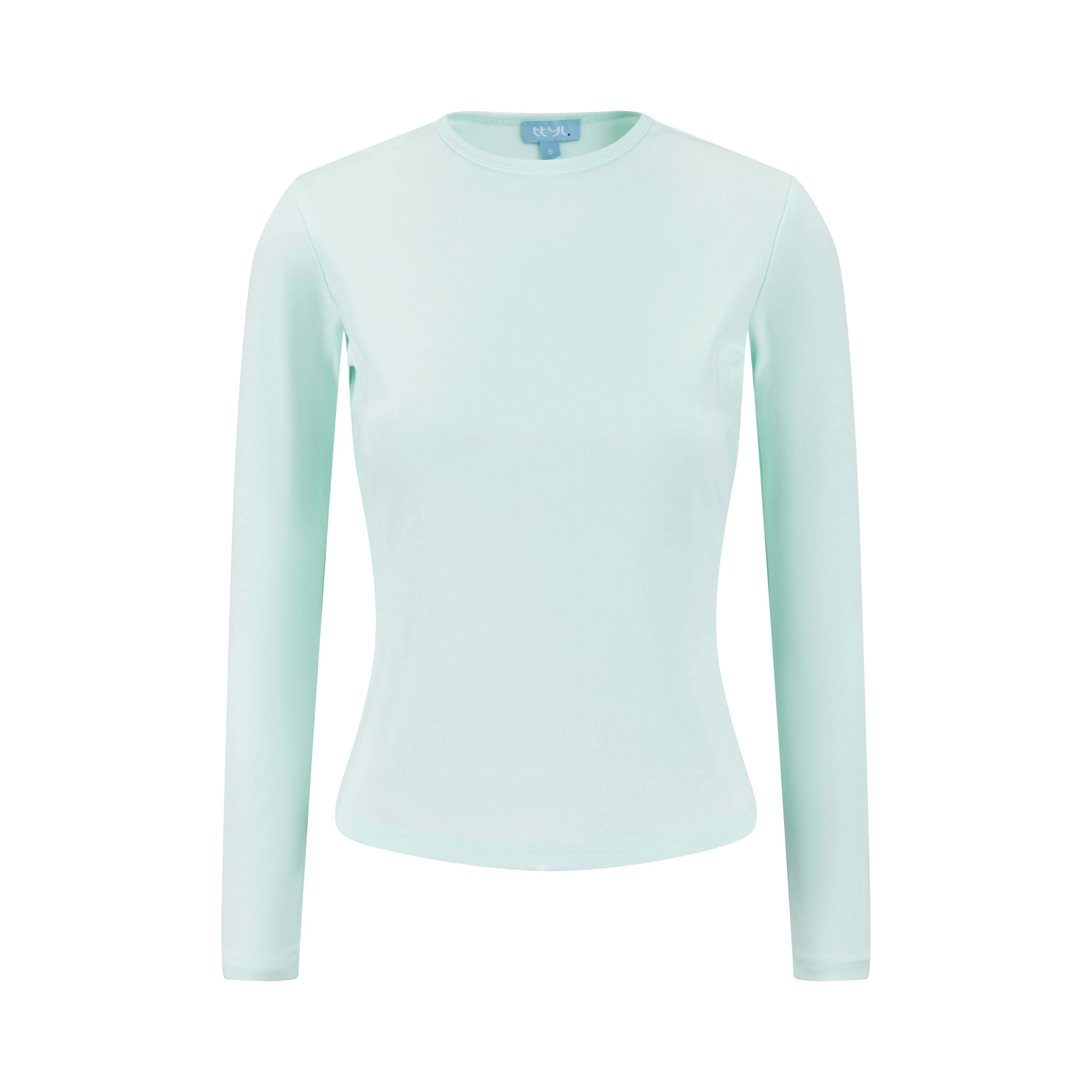 Basic Flat Tee - Mint - Image 2