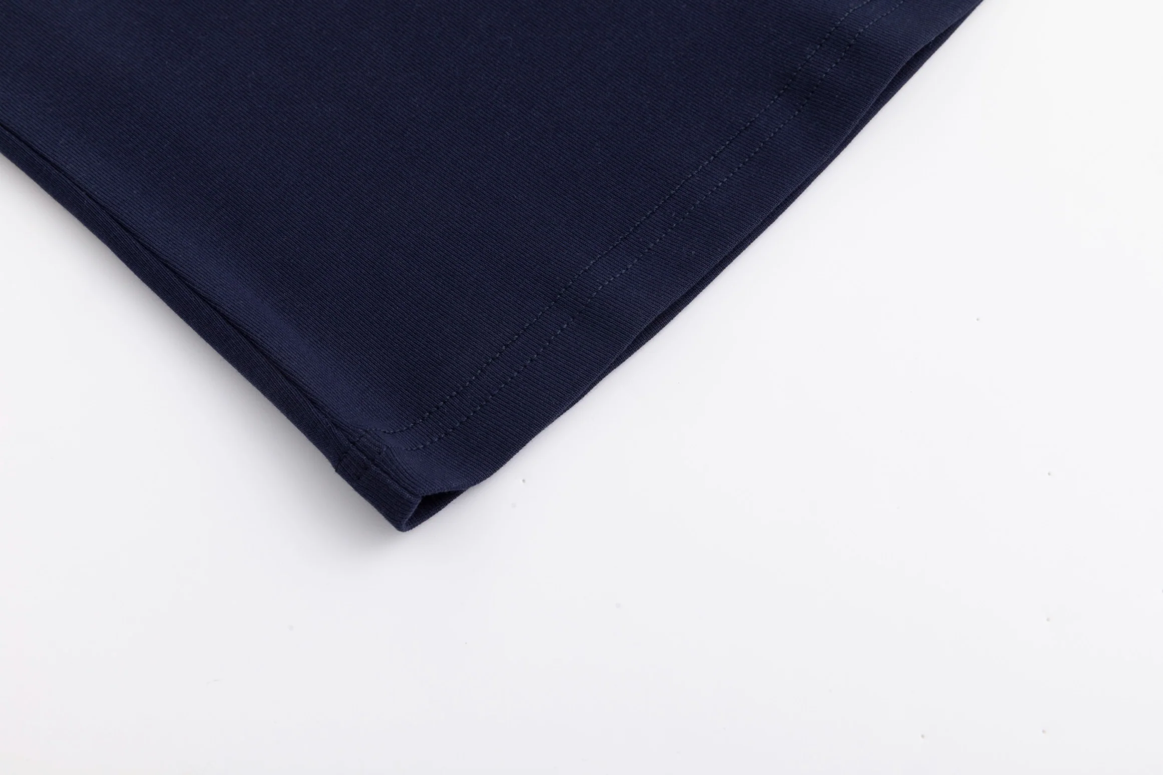 Basic Flat Tee - Navy - Image 6