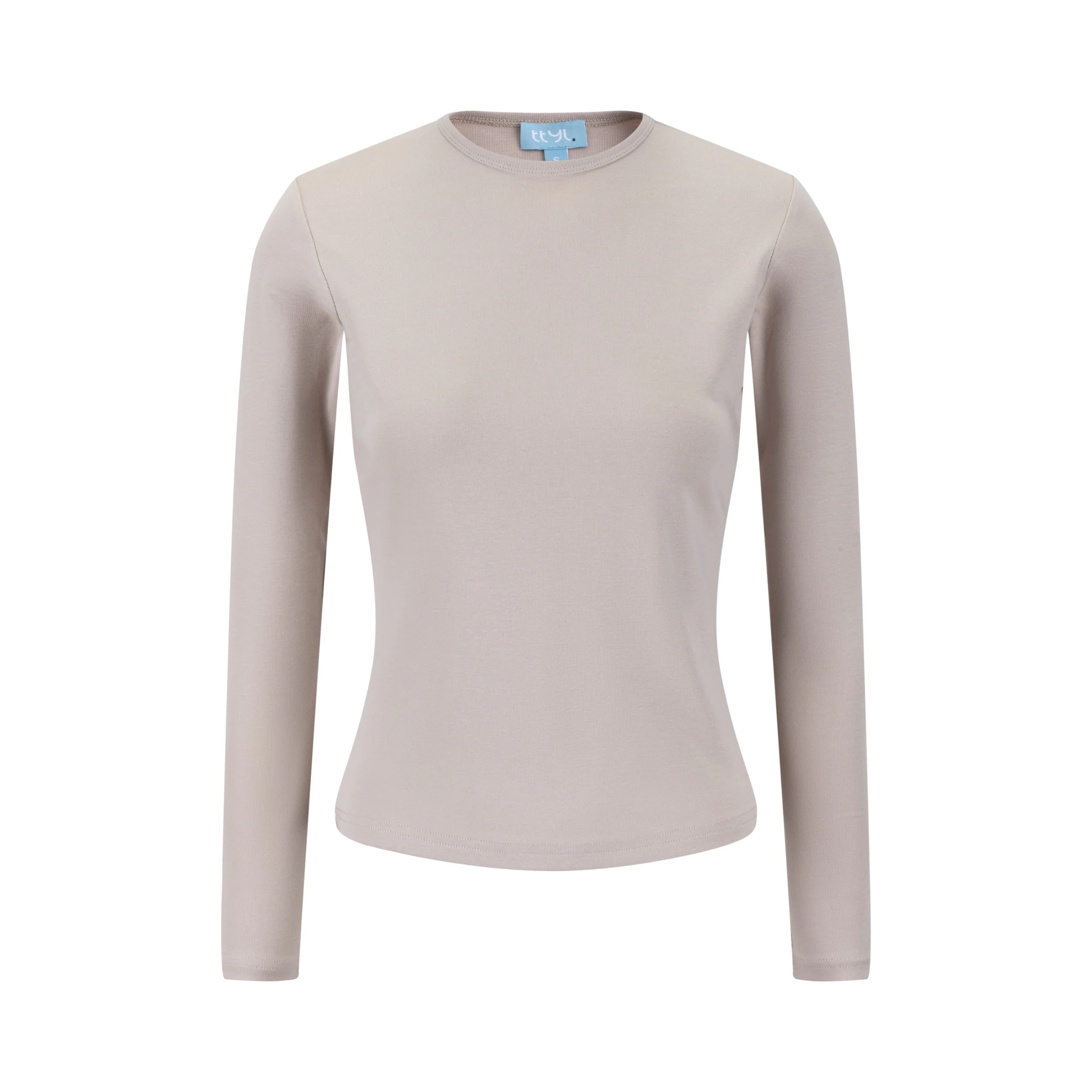 Basic Flat Tee - Stone - Image 2