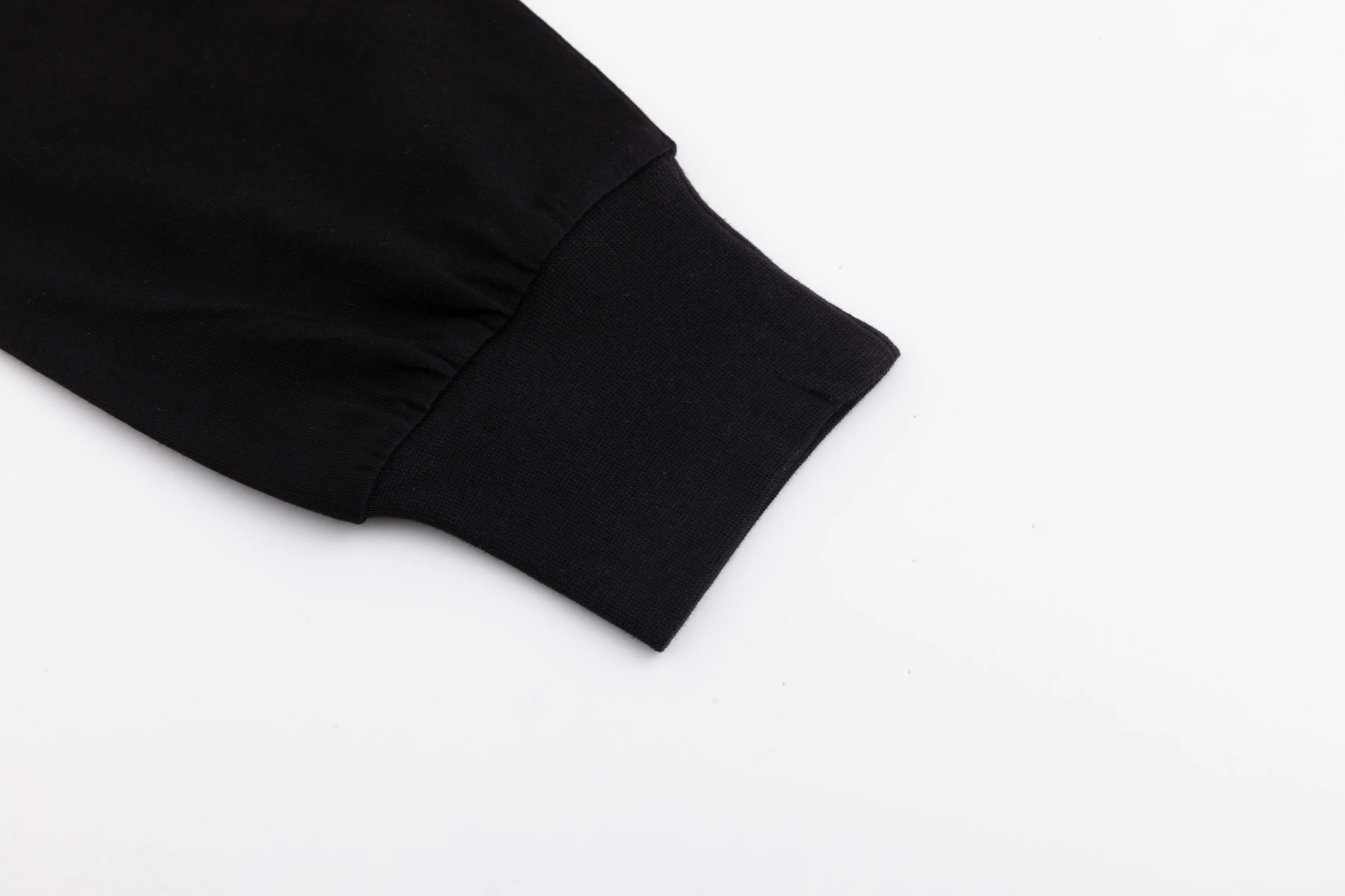 Basic Placket Dolman - Black - Image 5