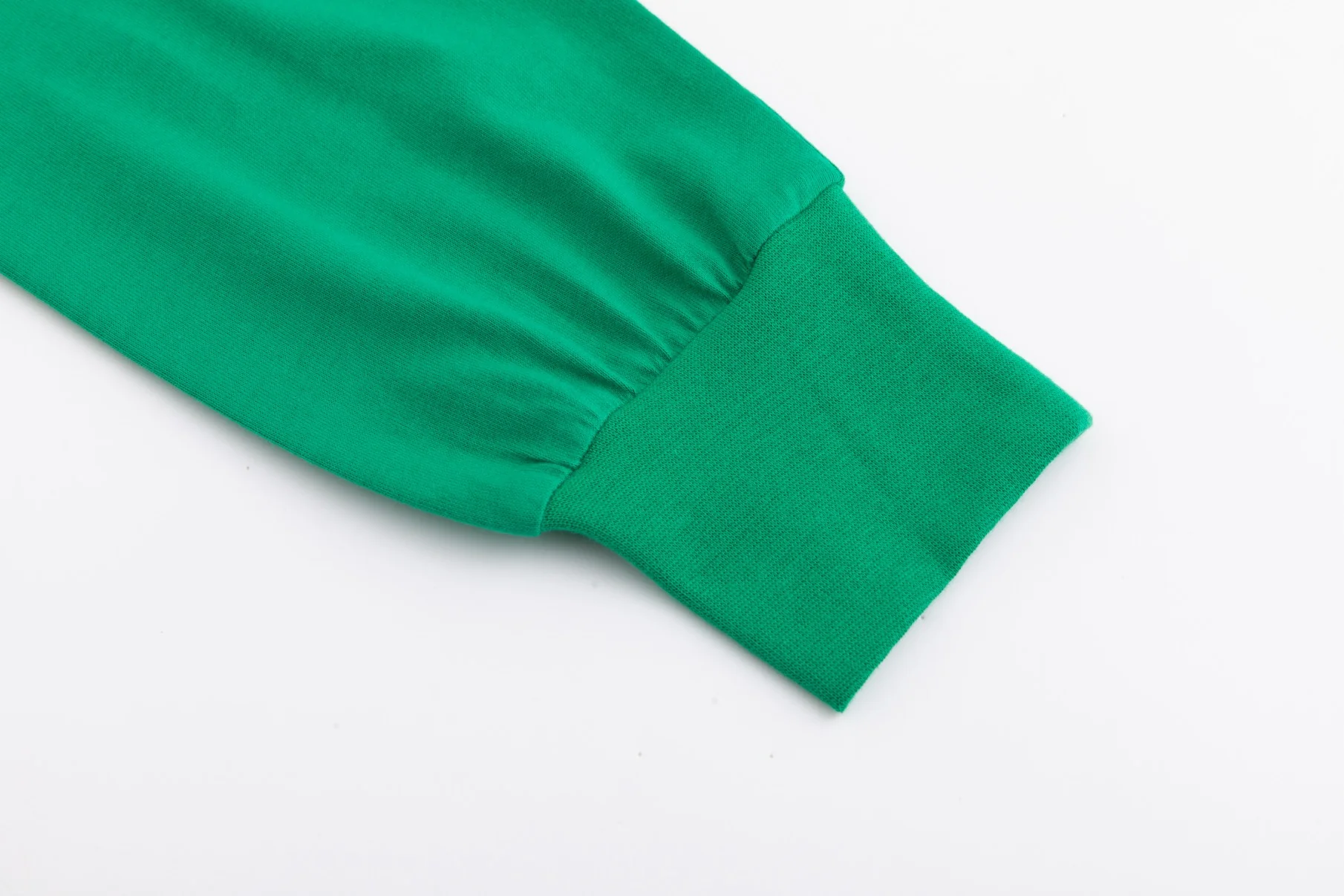 Basic Placket Dolman - Kelly Green - Image 4