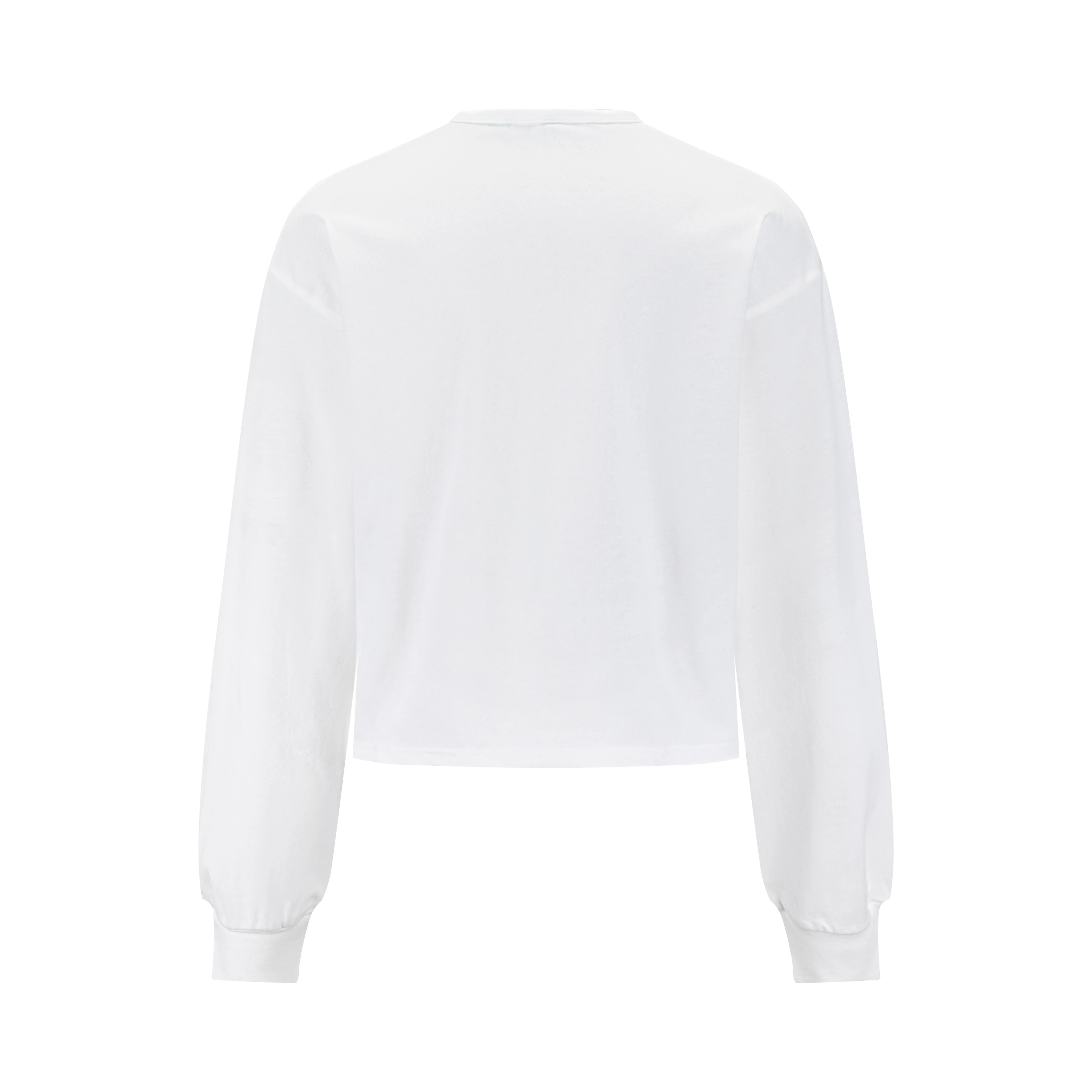 Basic Placket Dolman - White - Image 2
