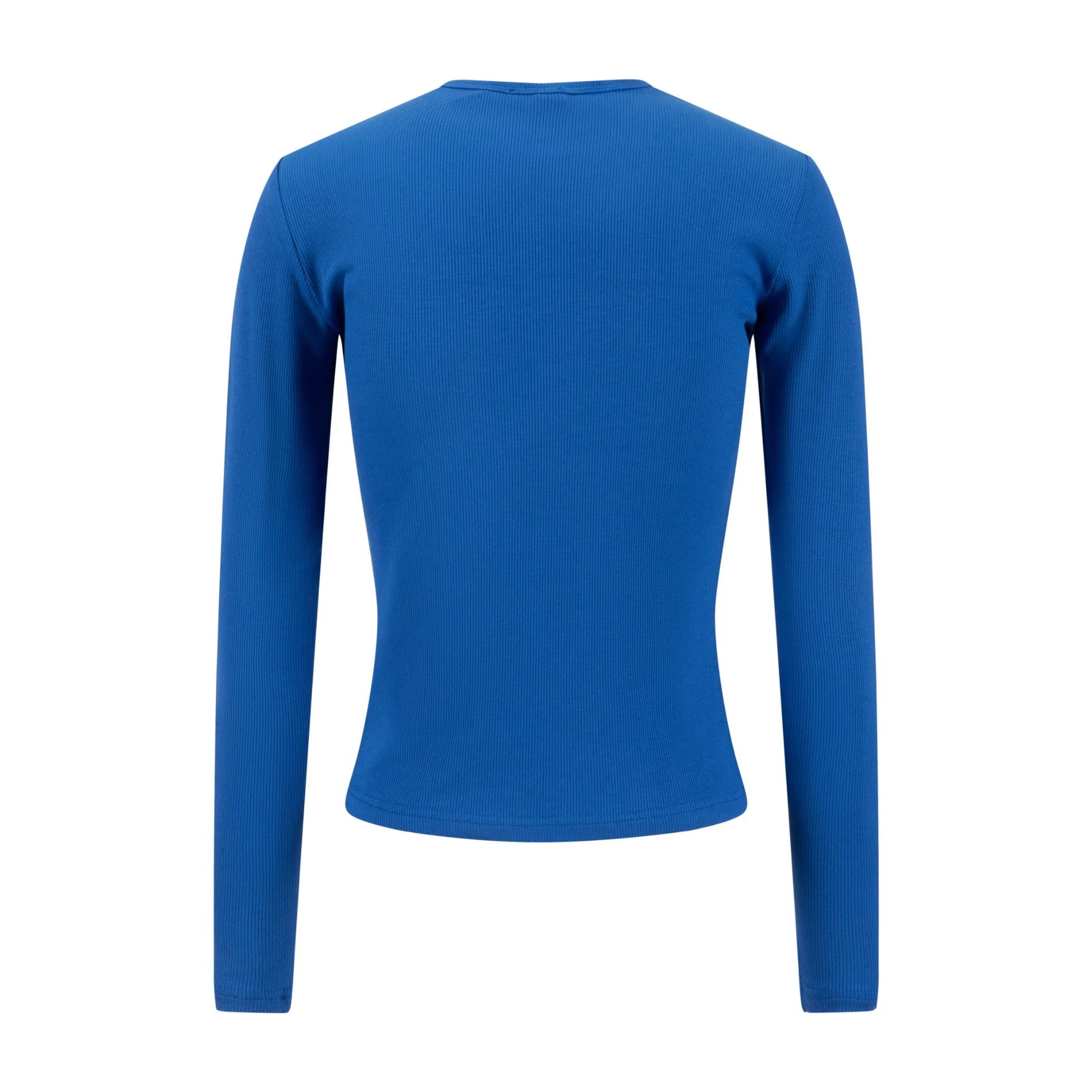 Basic Ribbed Tee - Blueberry - Image 3