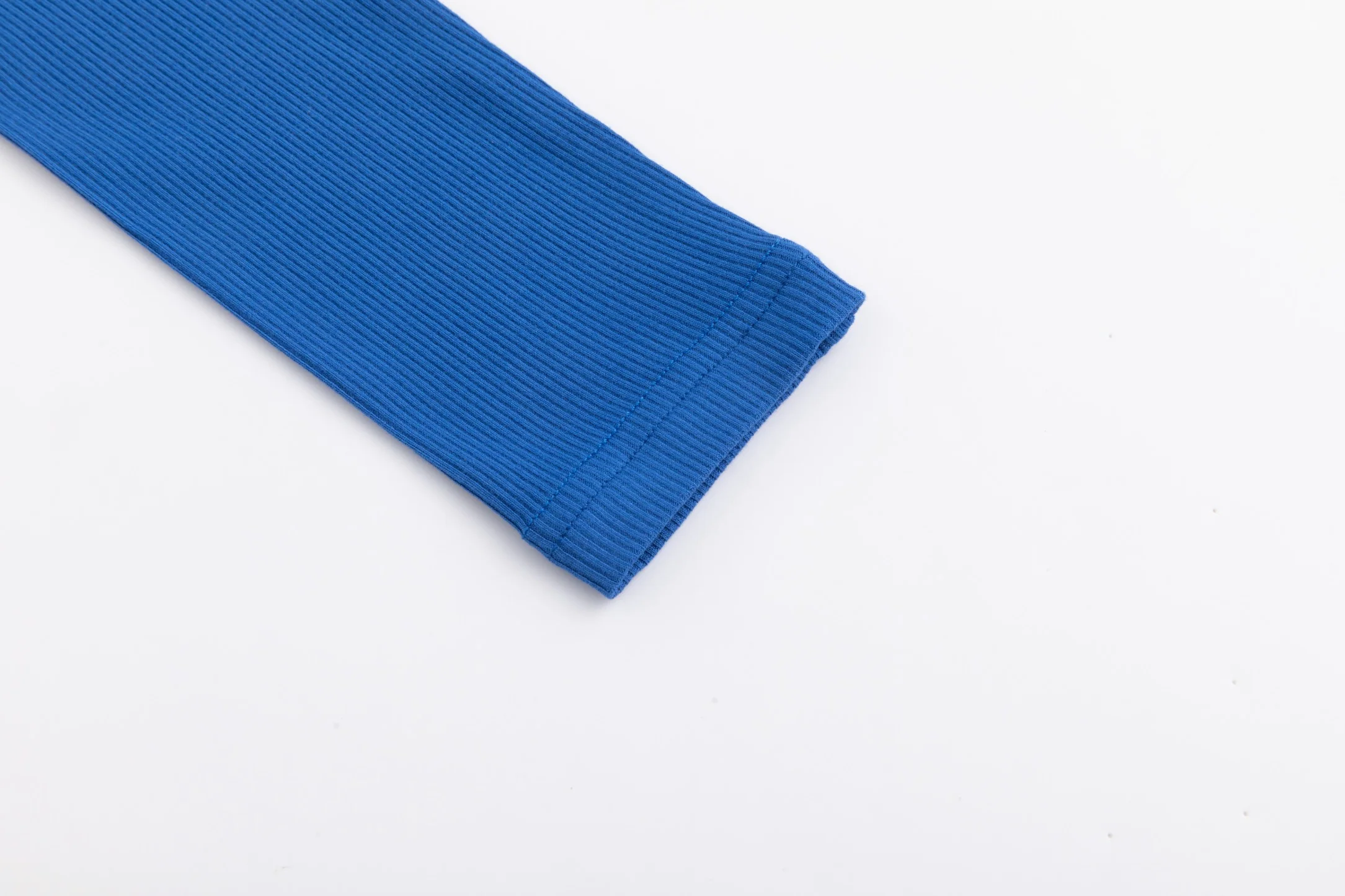 Basic Ribbed Tee - Blueberry - Image 5