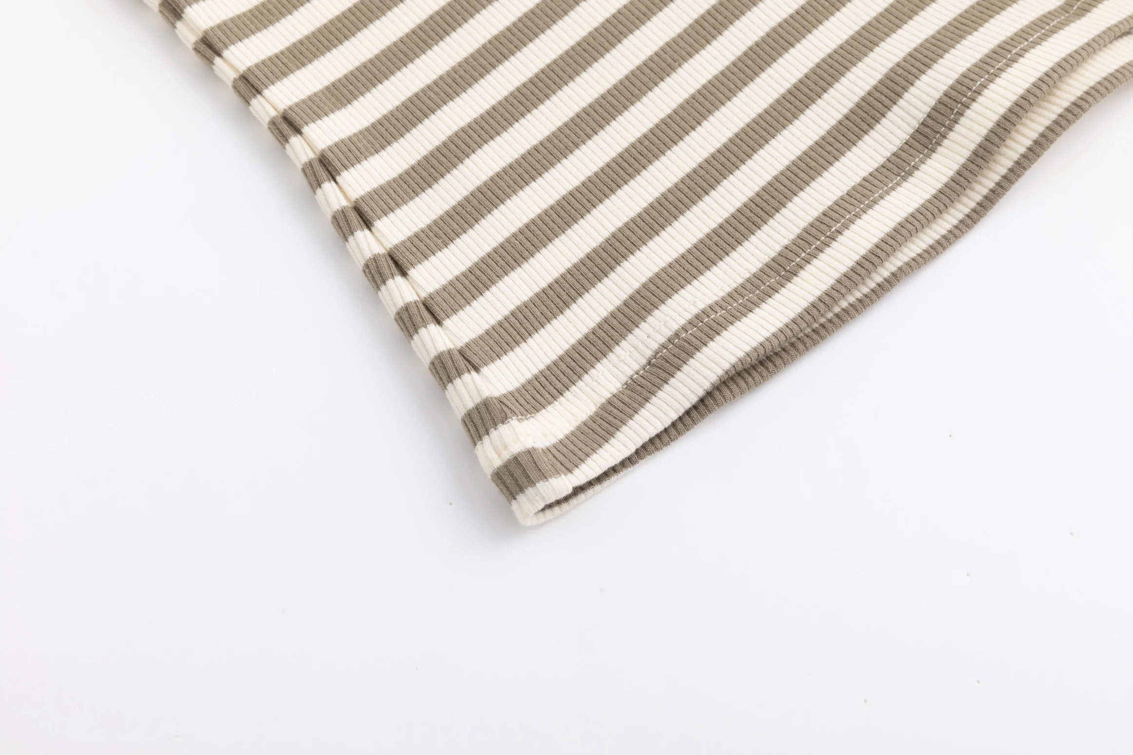 Green Moss Stripe Tee - Image 7