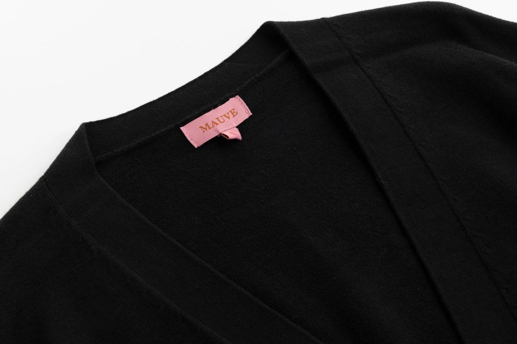 Black Gold Button Cardigan - Image 3
