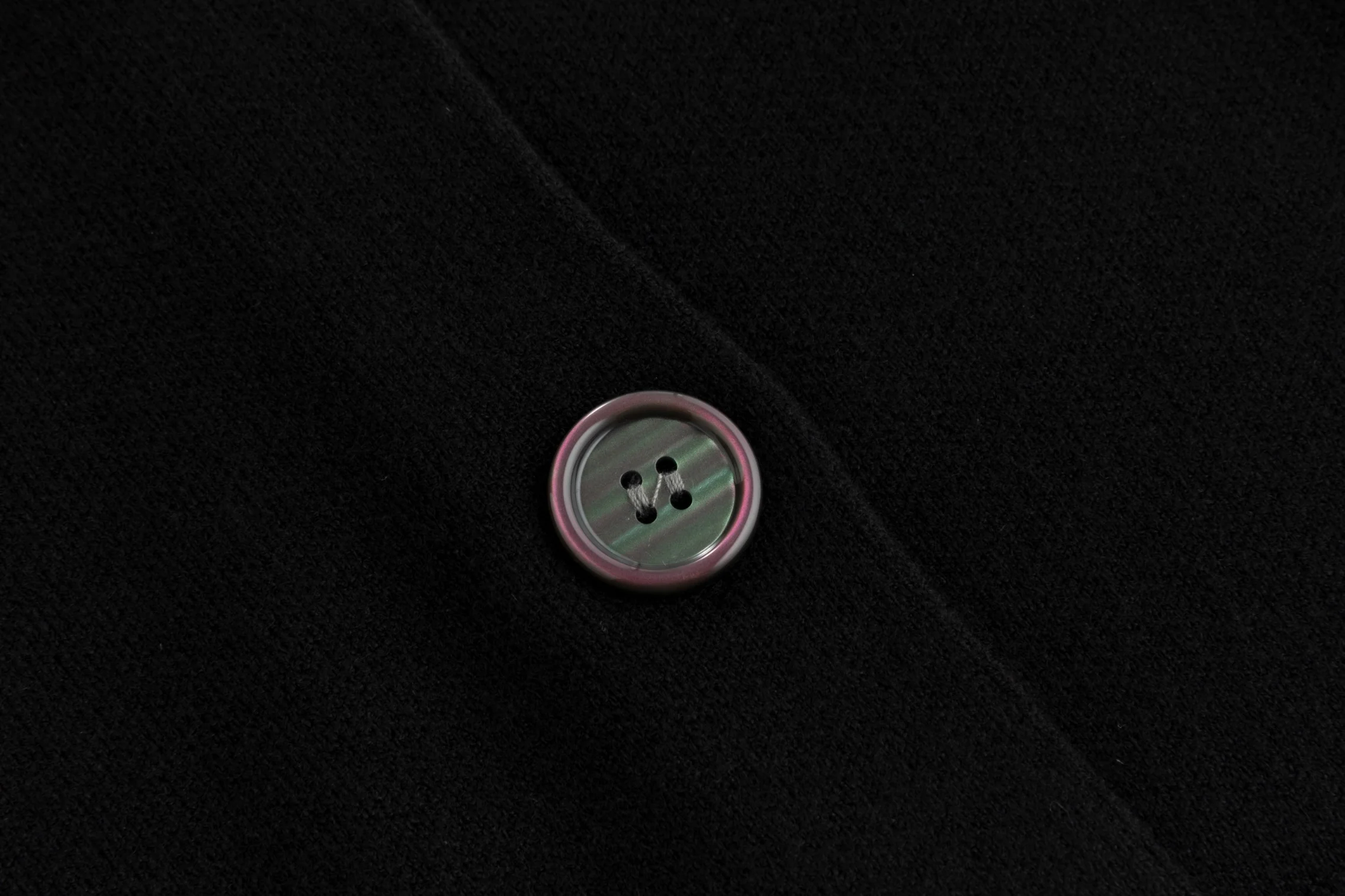 Black Knit Blazer With Beading - Image 6