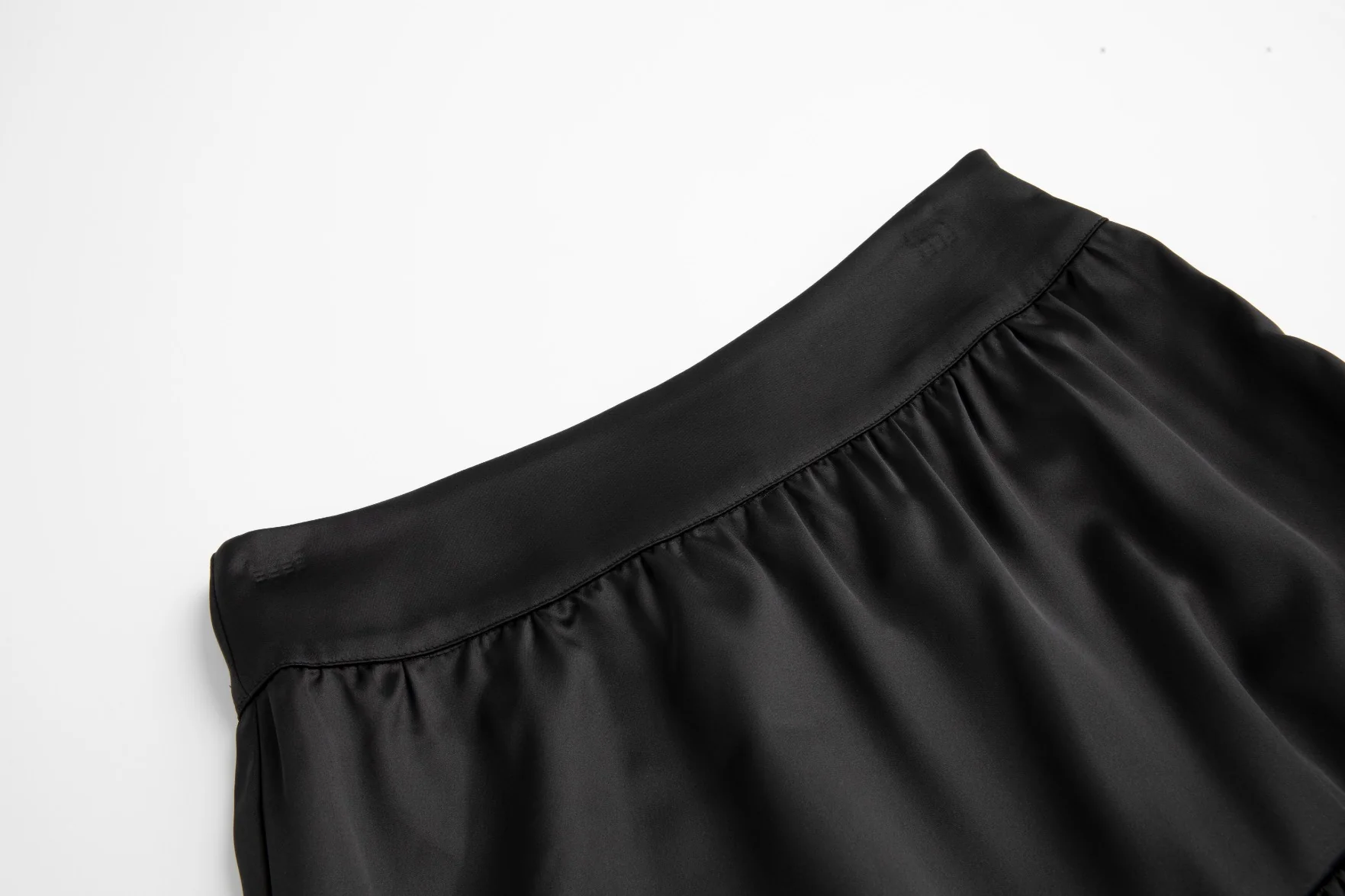 Black Layered Multi Colored Floral Printed Skirt - Image 5