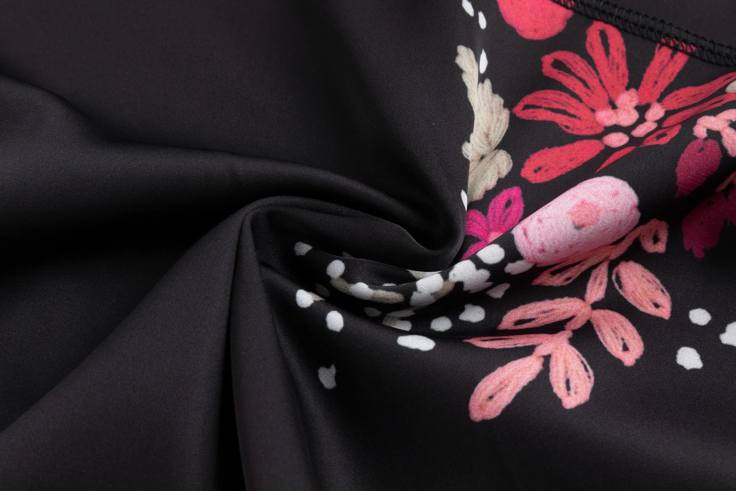 Black Slip With Pink Floral Print - Image 6