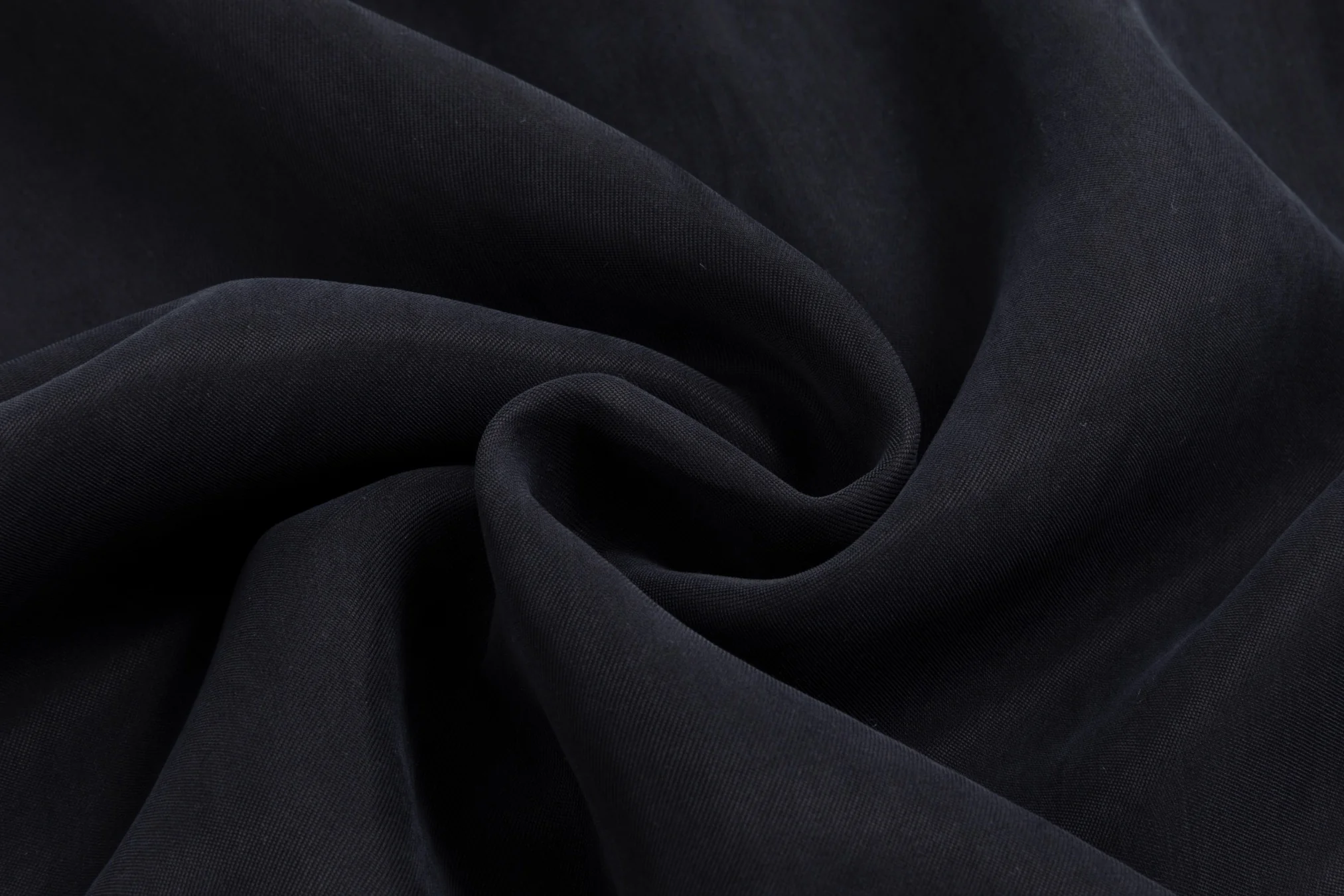 Suede Jumper with Tie Overlay - Black - Image 10