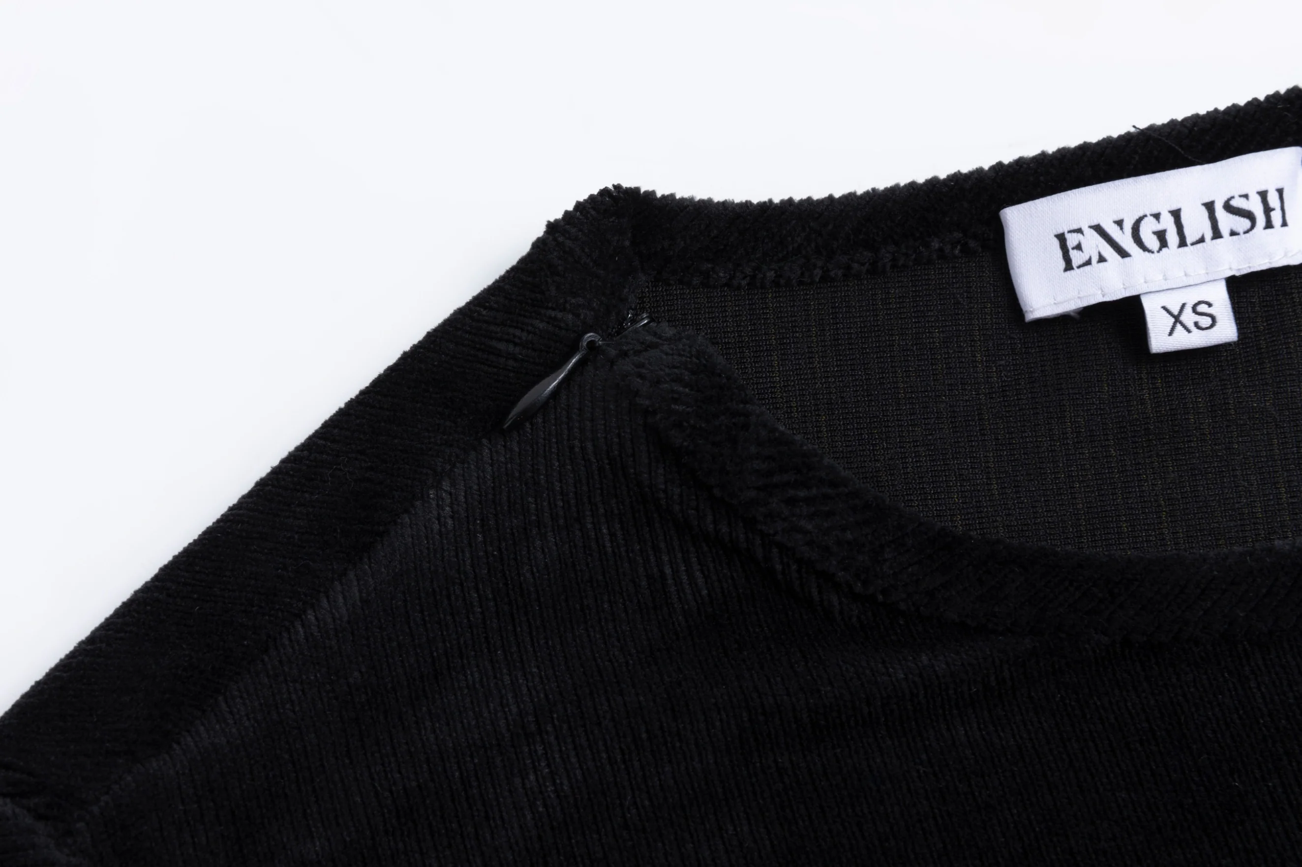 Velvet Top & Jumper - Black - Image 4