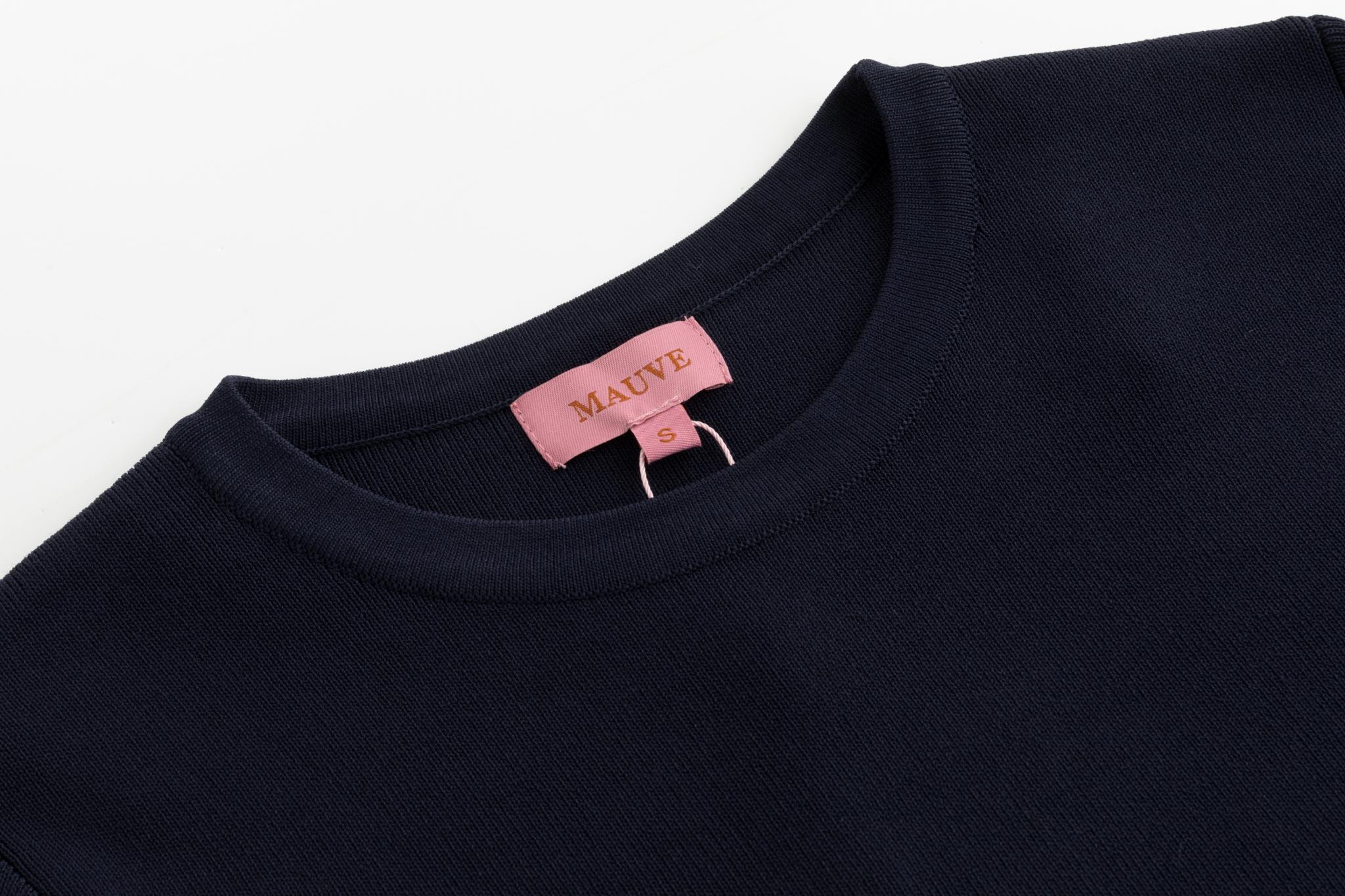 Blue Polish Knit Tie Top - Image 4