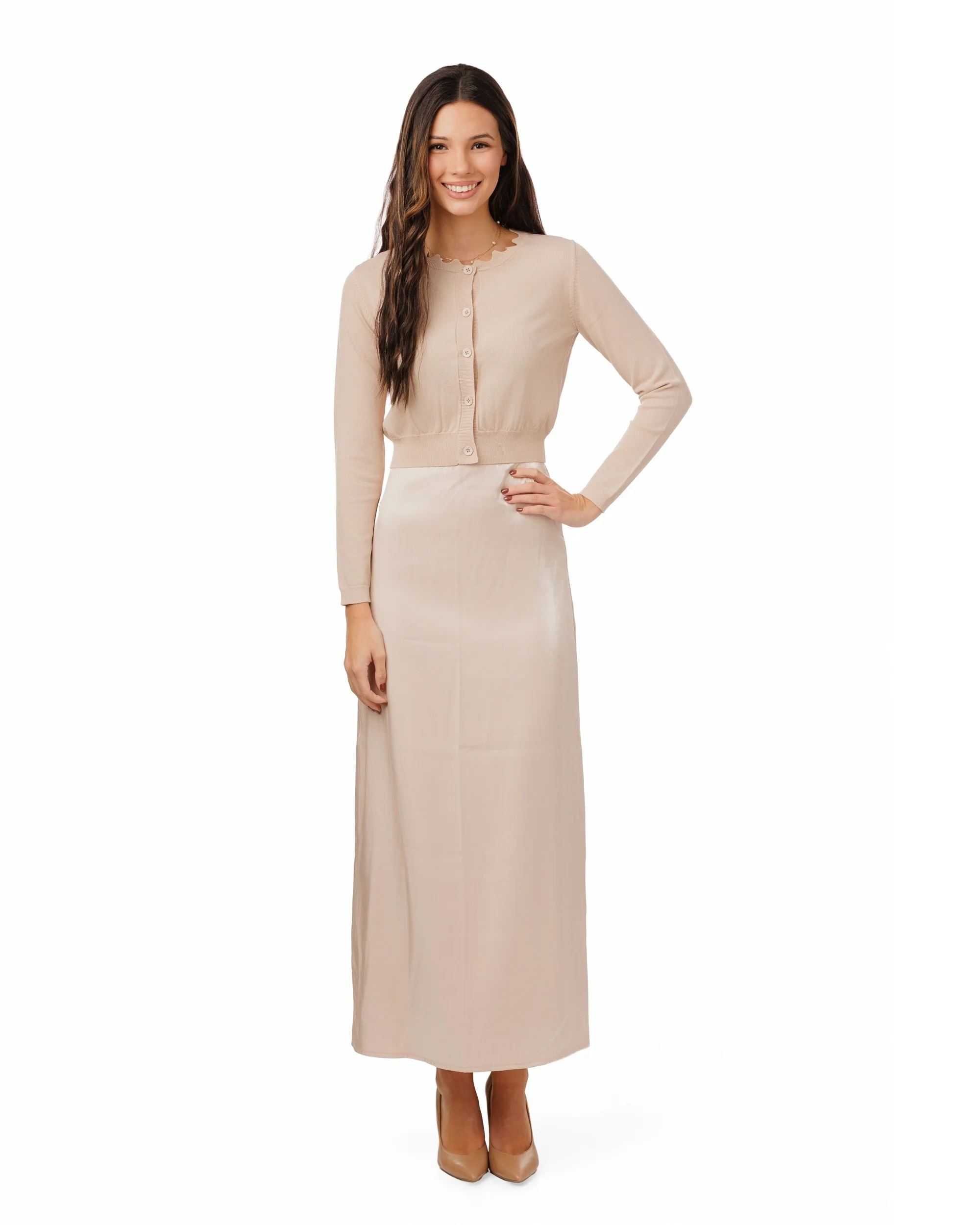 Blushy Slip Skirt - Image 7