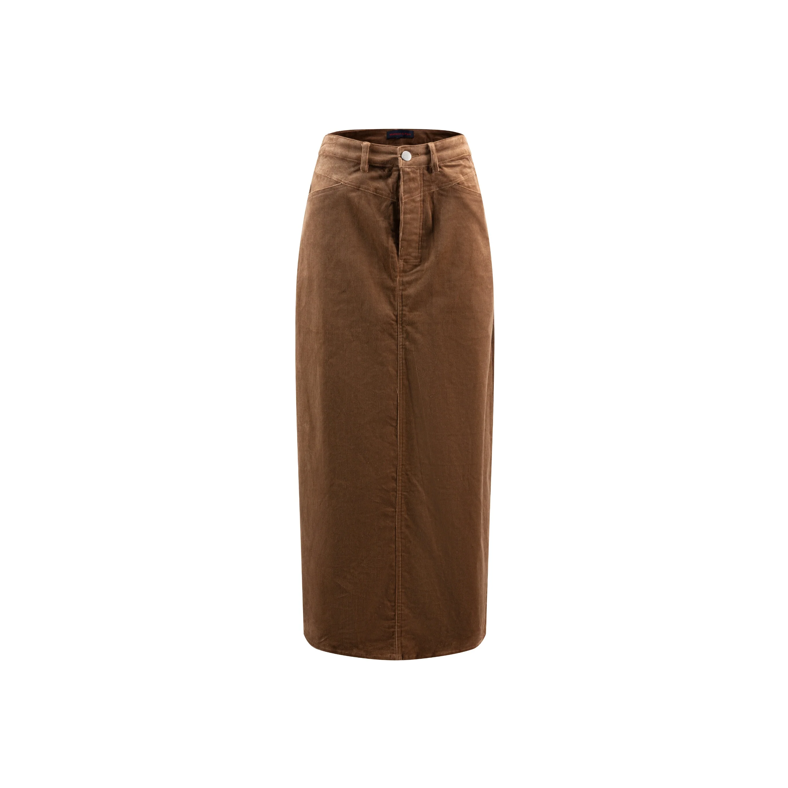 Corduroy Skirt - Brown - Image 2