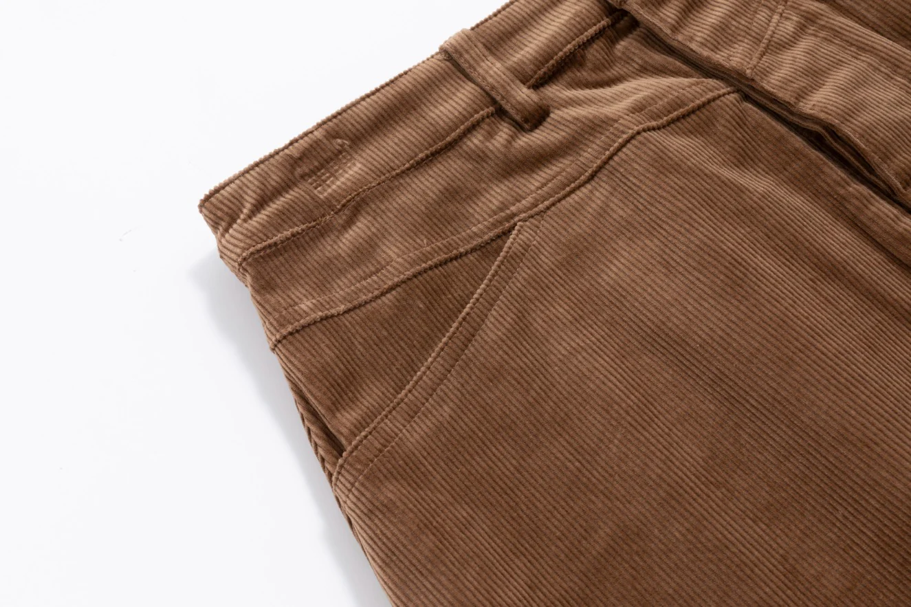 Corduroy Skirt - Brown - Image 5