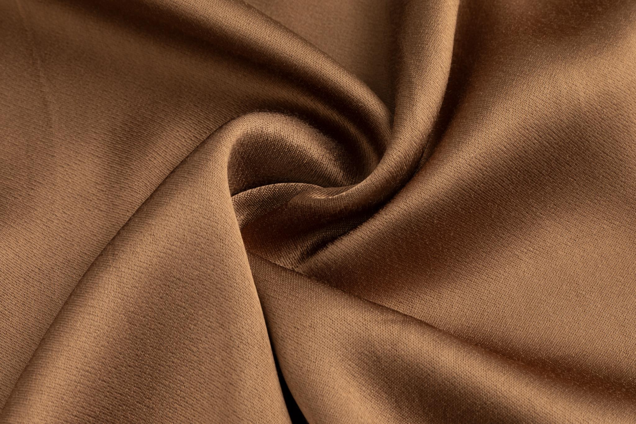 Brown Satin Jumper - Image 6