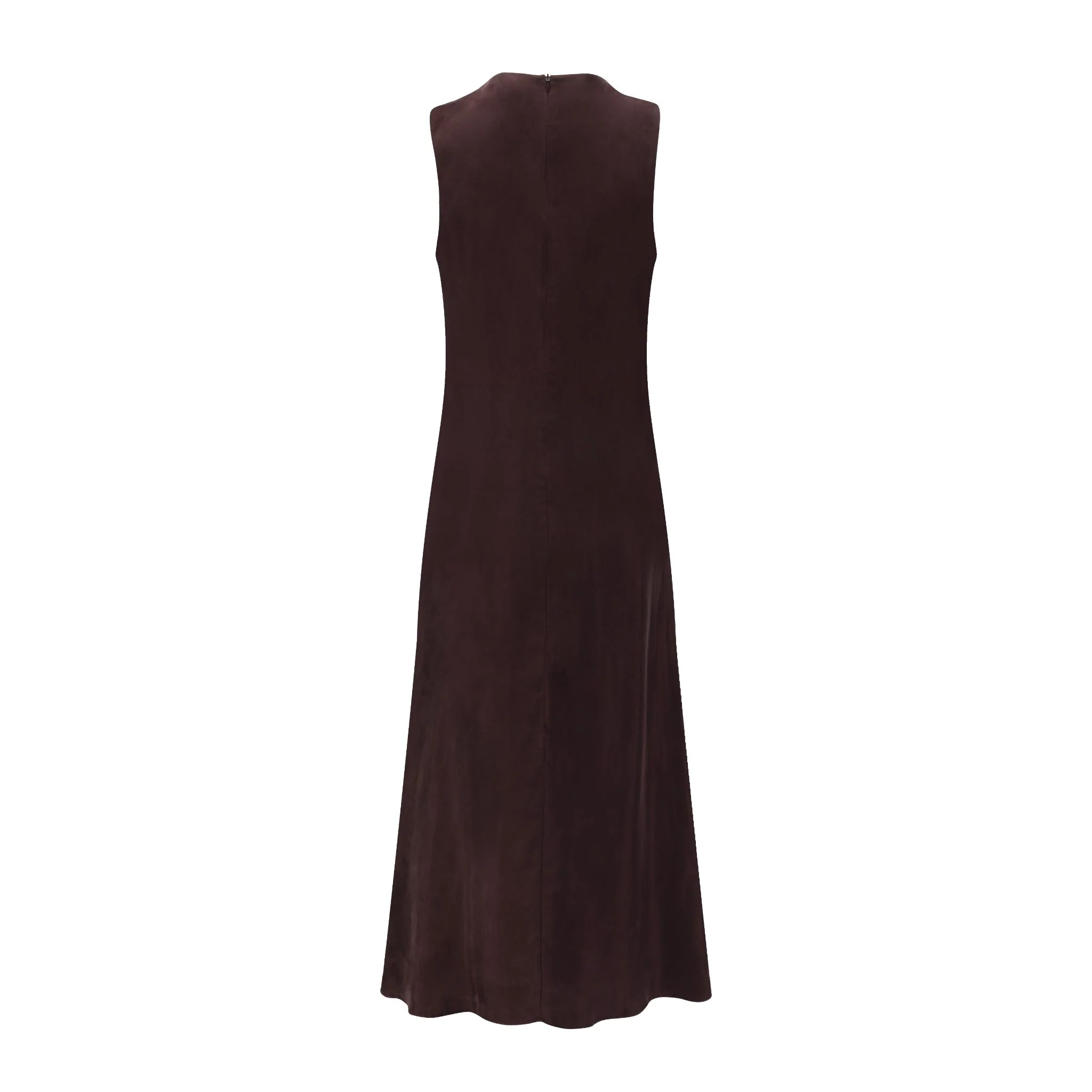 Brushed Suede Jumper - Burgundy - Image 2