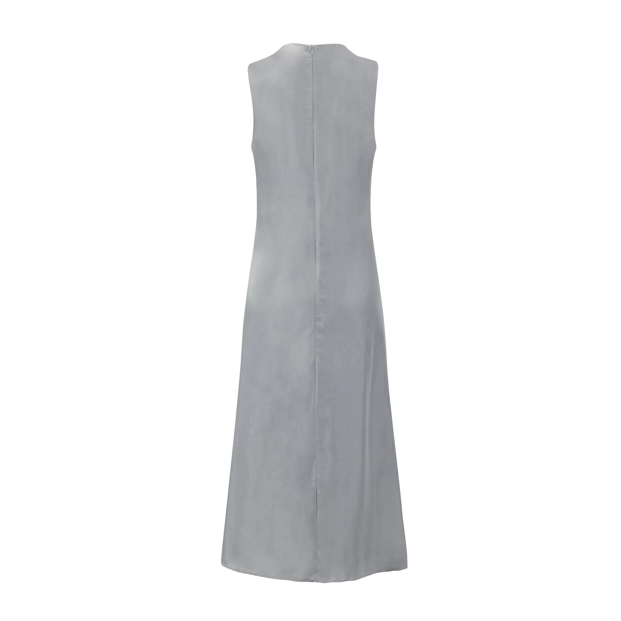 Brushed Suede Jumper - Grey - Image 2