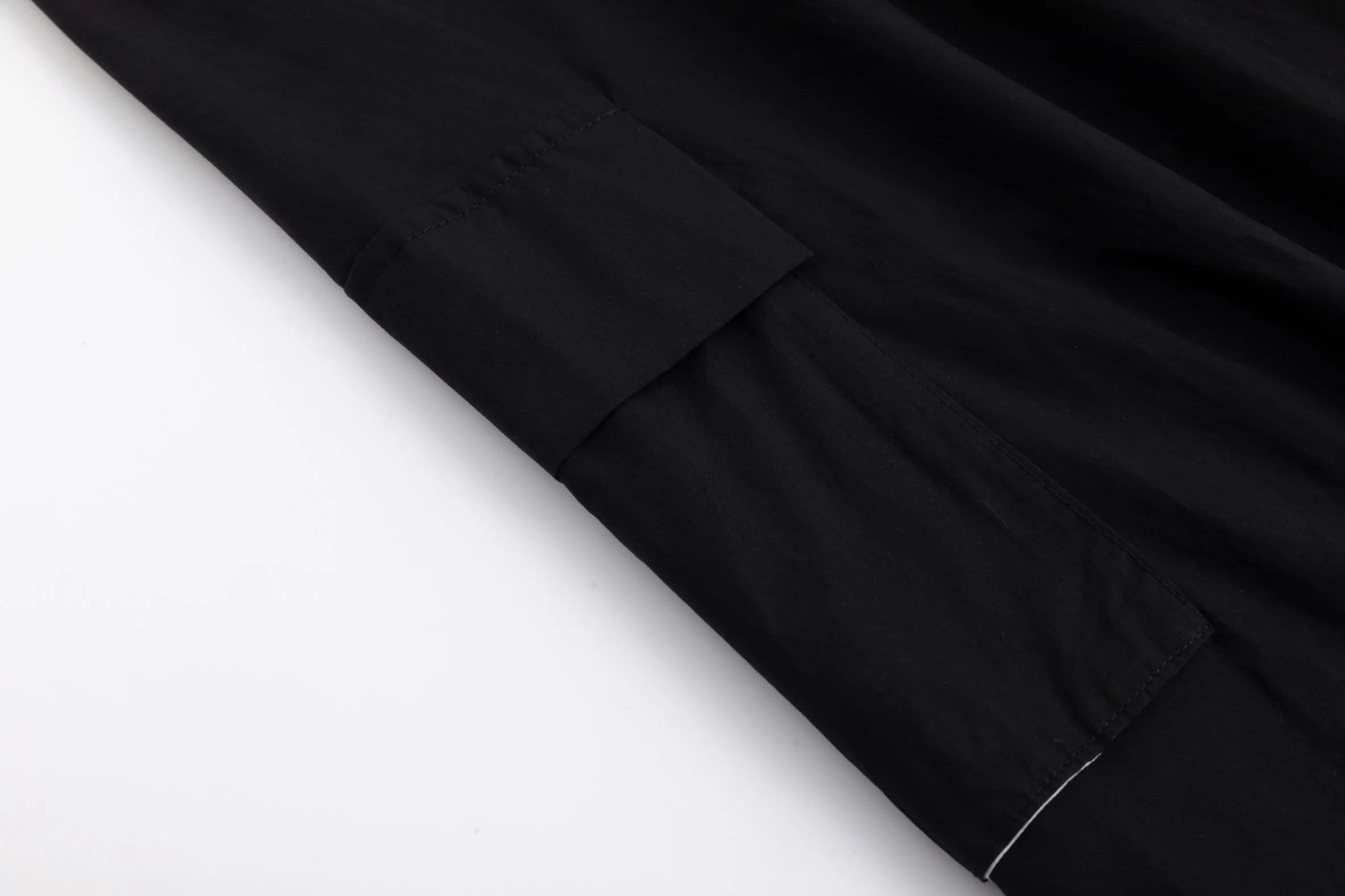 Black Bubble Skirt w/ Cargo Pocket - Image 6