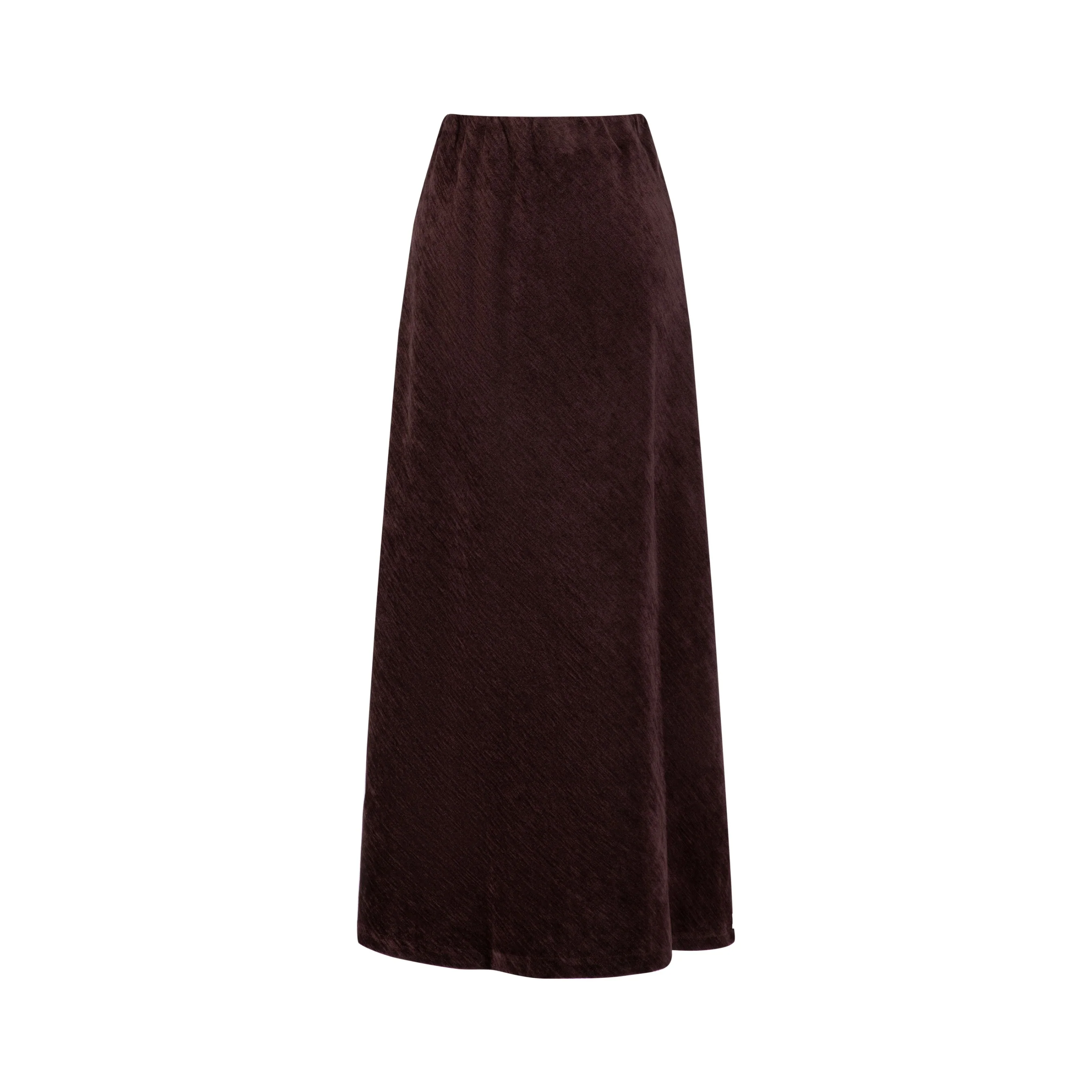 Burgundy Chanel Slip Skirt - Image 2