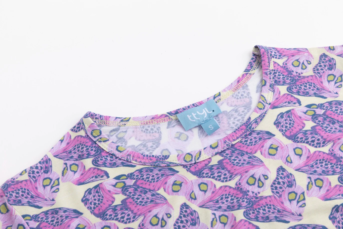 Purple Butterfly Tee Shirt - Image 4