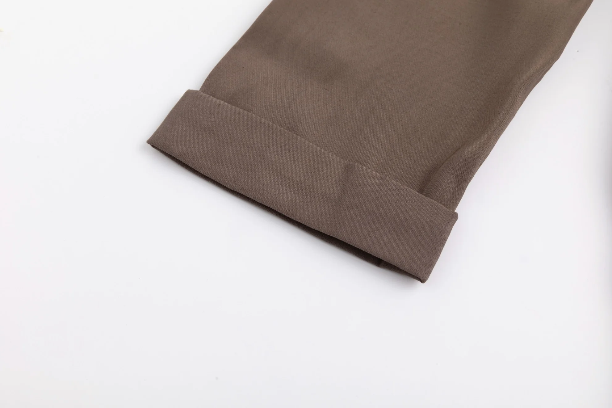 Cargo Linen Dress - Brown - Image 6