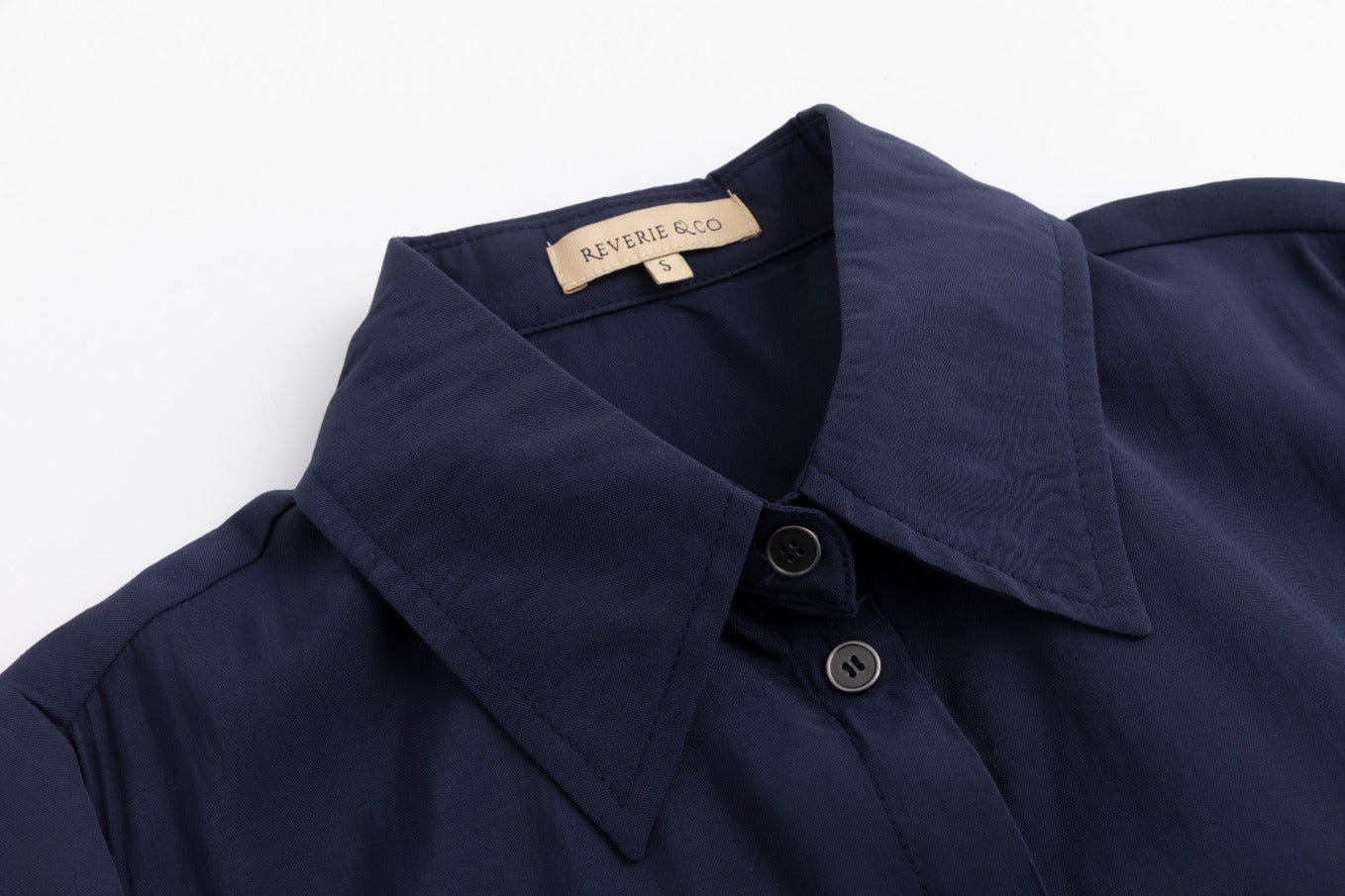 Cargo Linen Dress - Midnight - Image 4