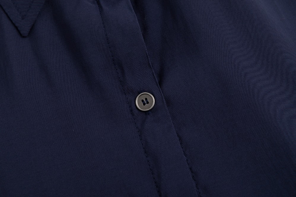 Cargo Linen Dress - Midnight - Image 5