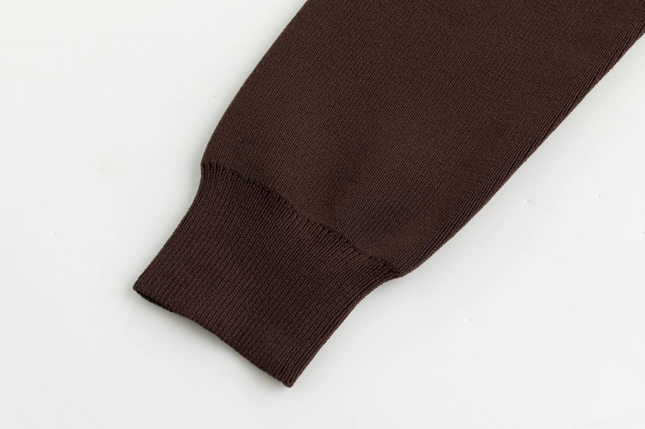 Chocolate Brown Seem Cardigan - Image 6