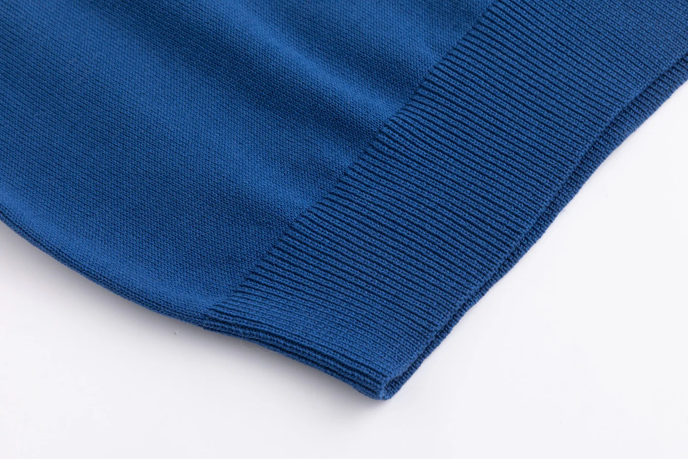 Classic Knit Cardigan - Blue - Image 5