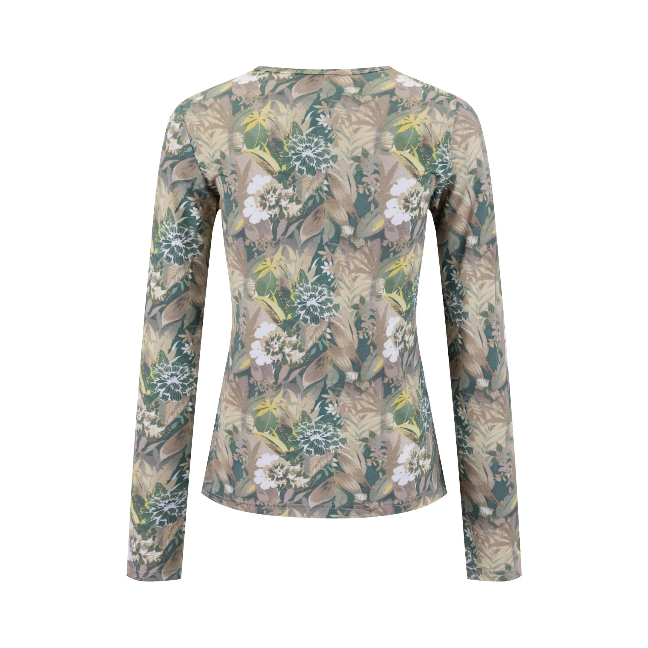 Colored Floral- T-Shirt - Image 3