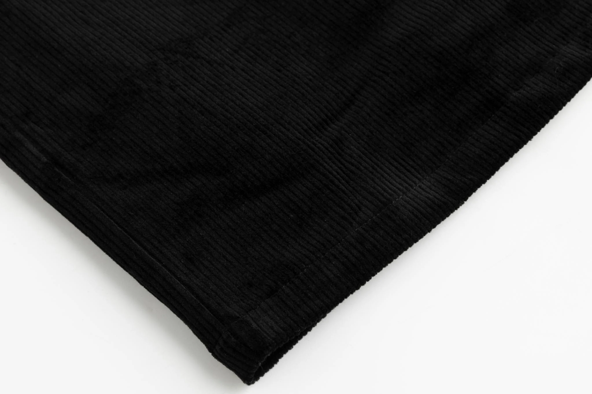 Corduroy Straight Skirt - Black - Image 5