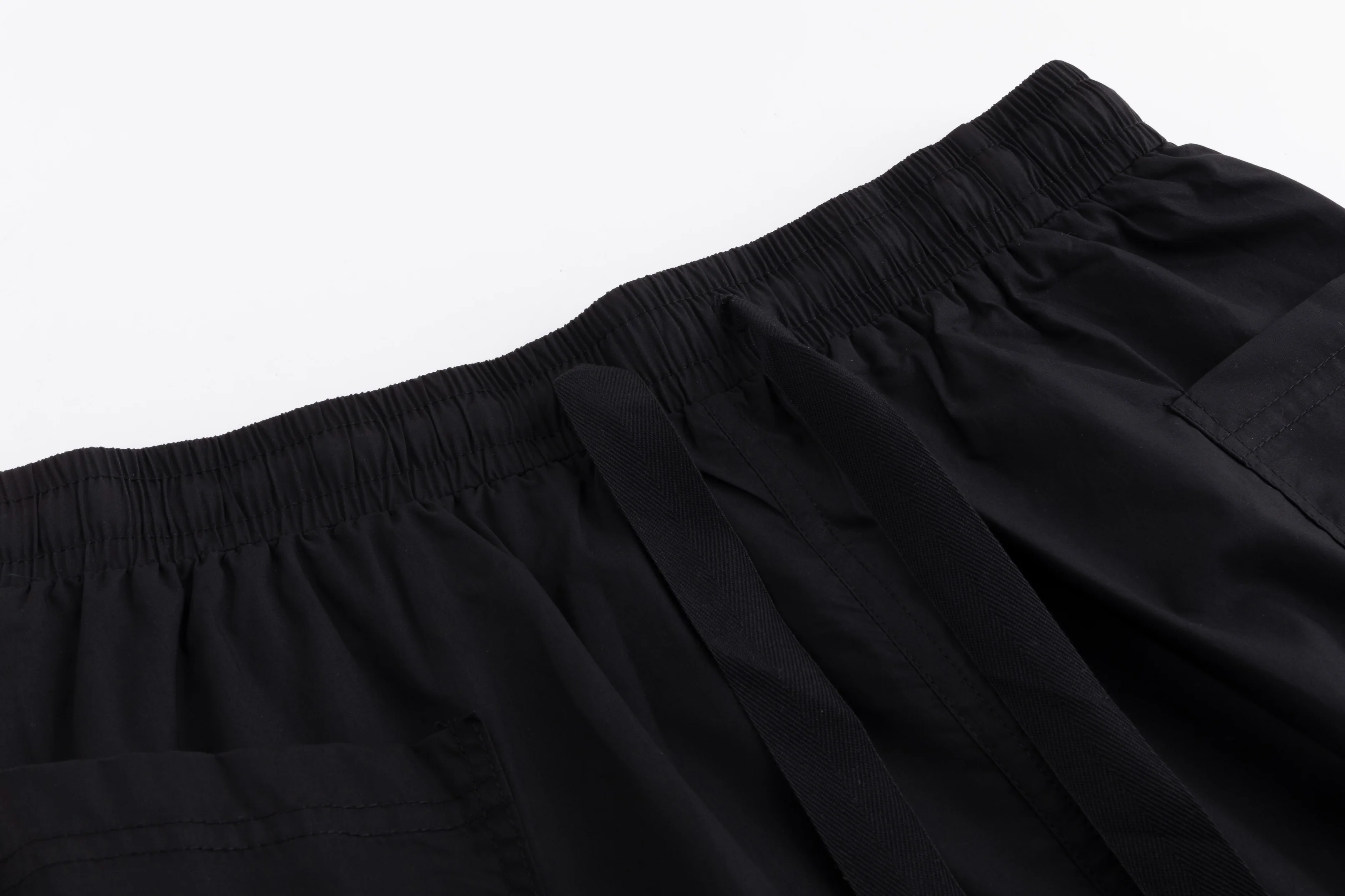 Cotton Skirt With Pockets - Black - Image 3