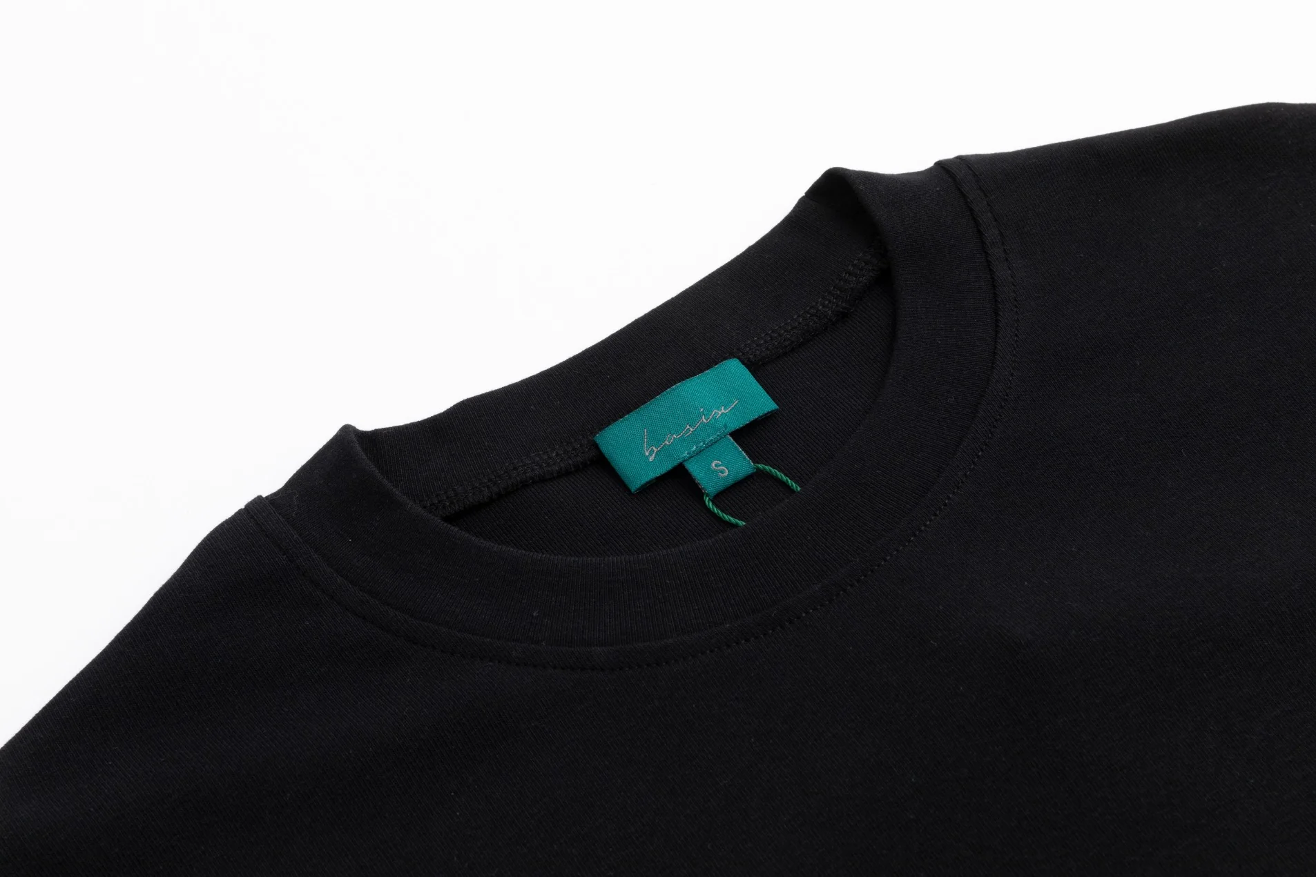 Cropped Piping Top - Black - Image 5