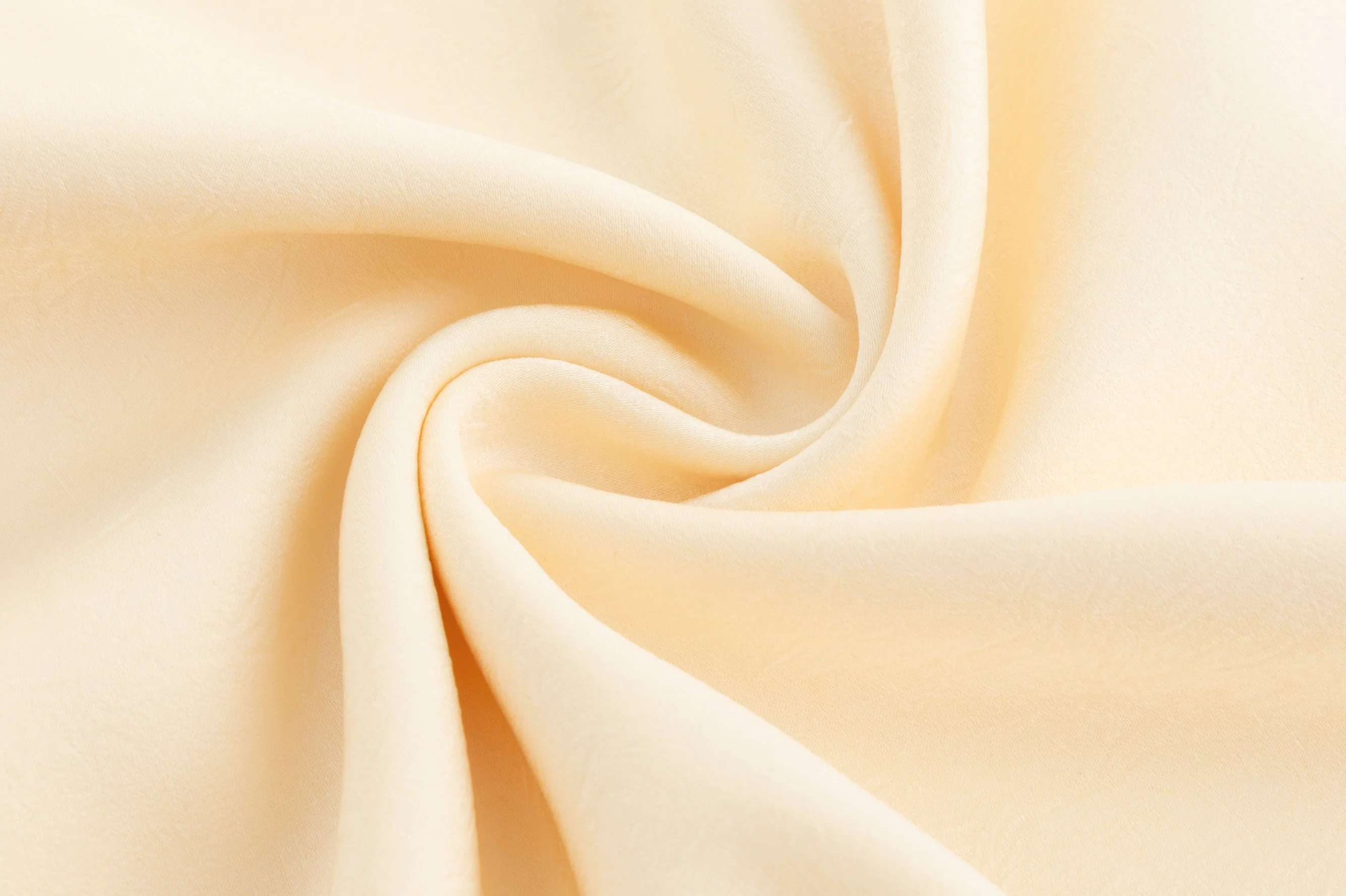 Crushed Satin Skirt - Yellow - Image 5