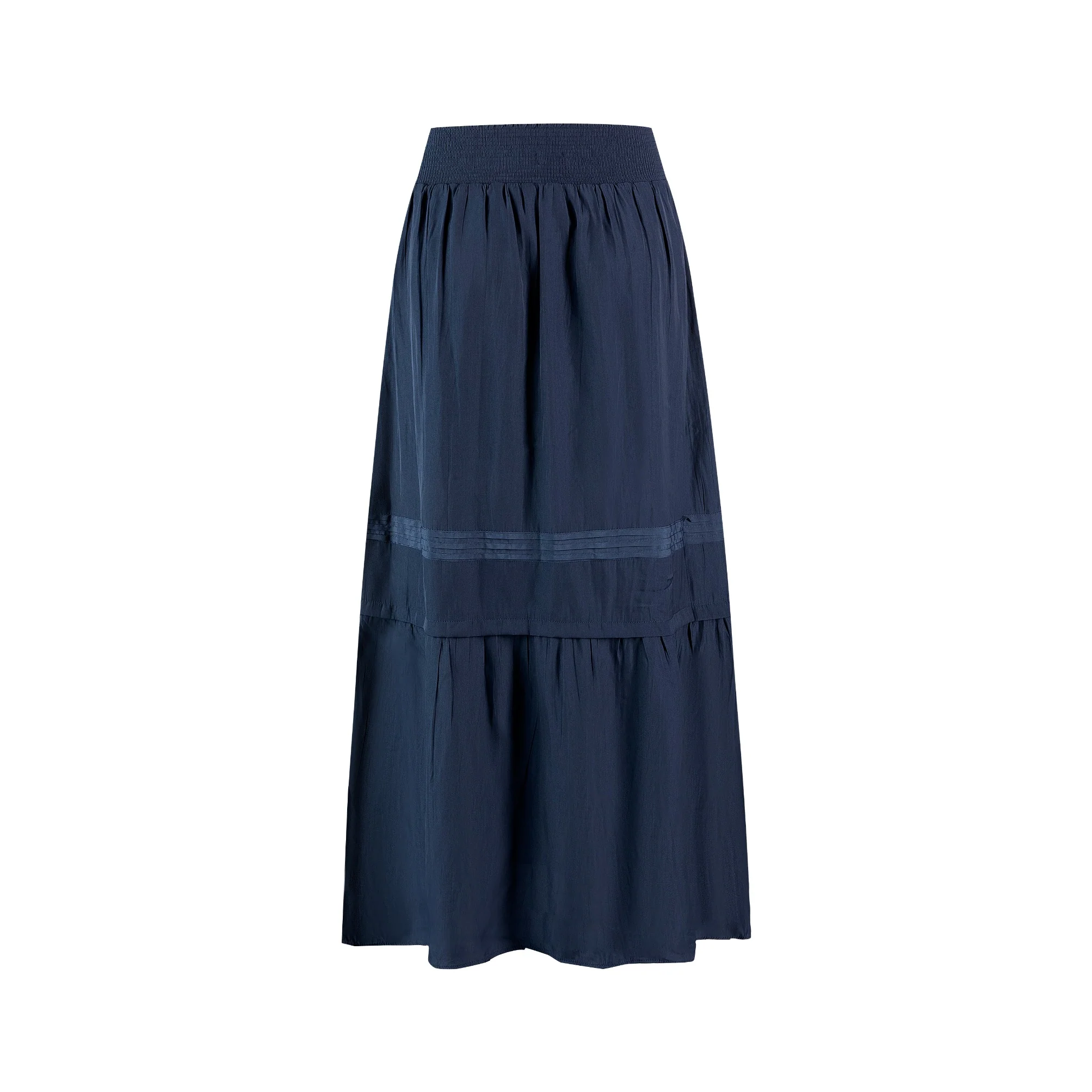 Scrunch Waist Skirt - Navy - Image 3