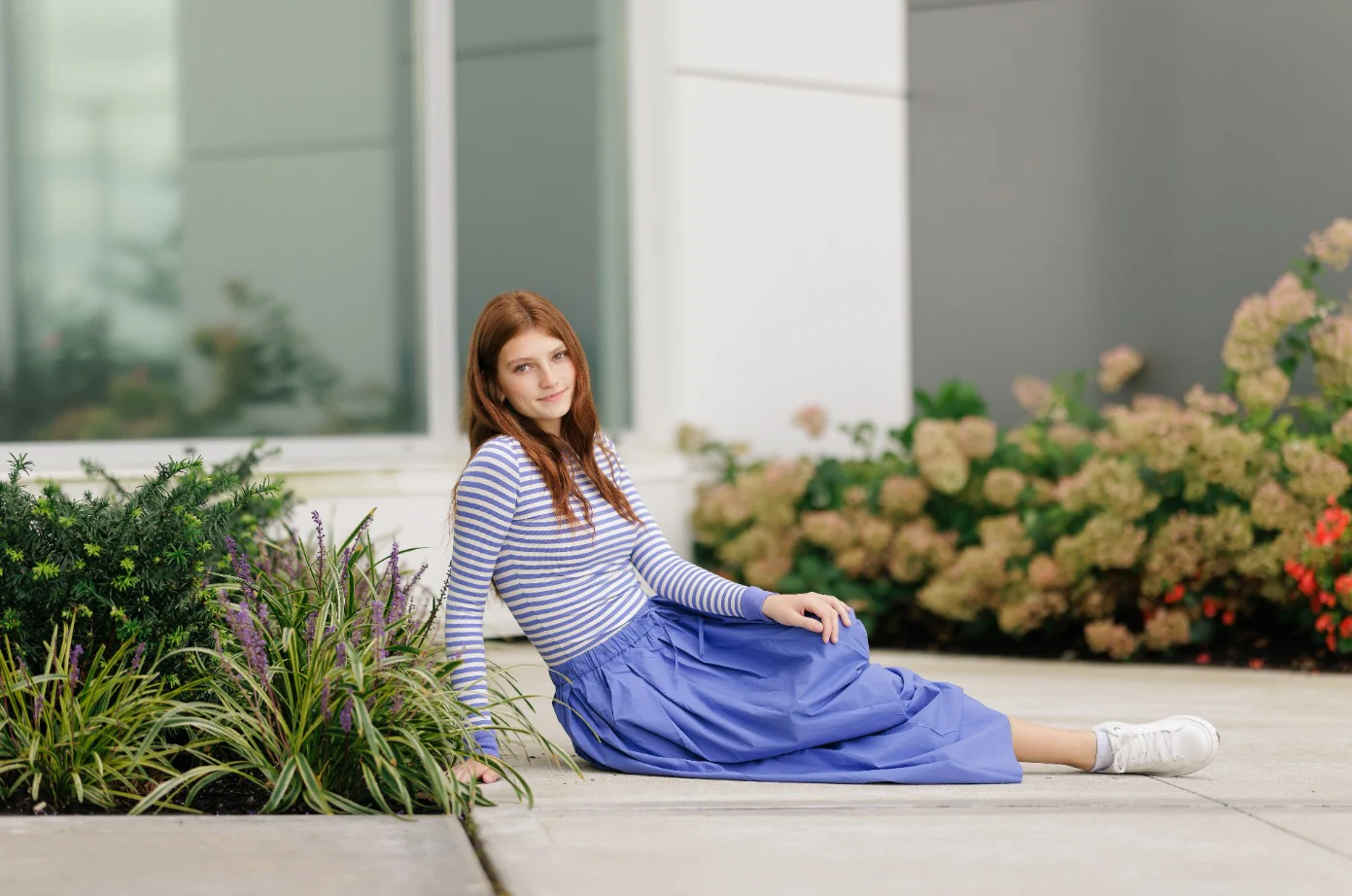 Drawstring Pocket Skirt - Lavender - Image 4