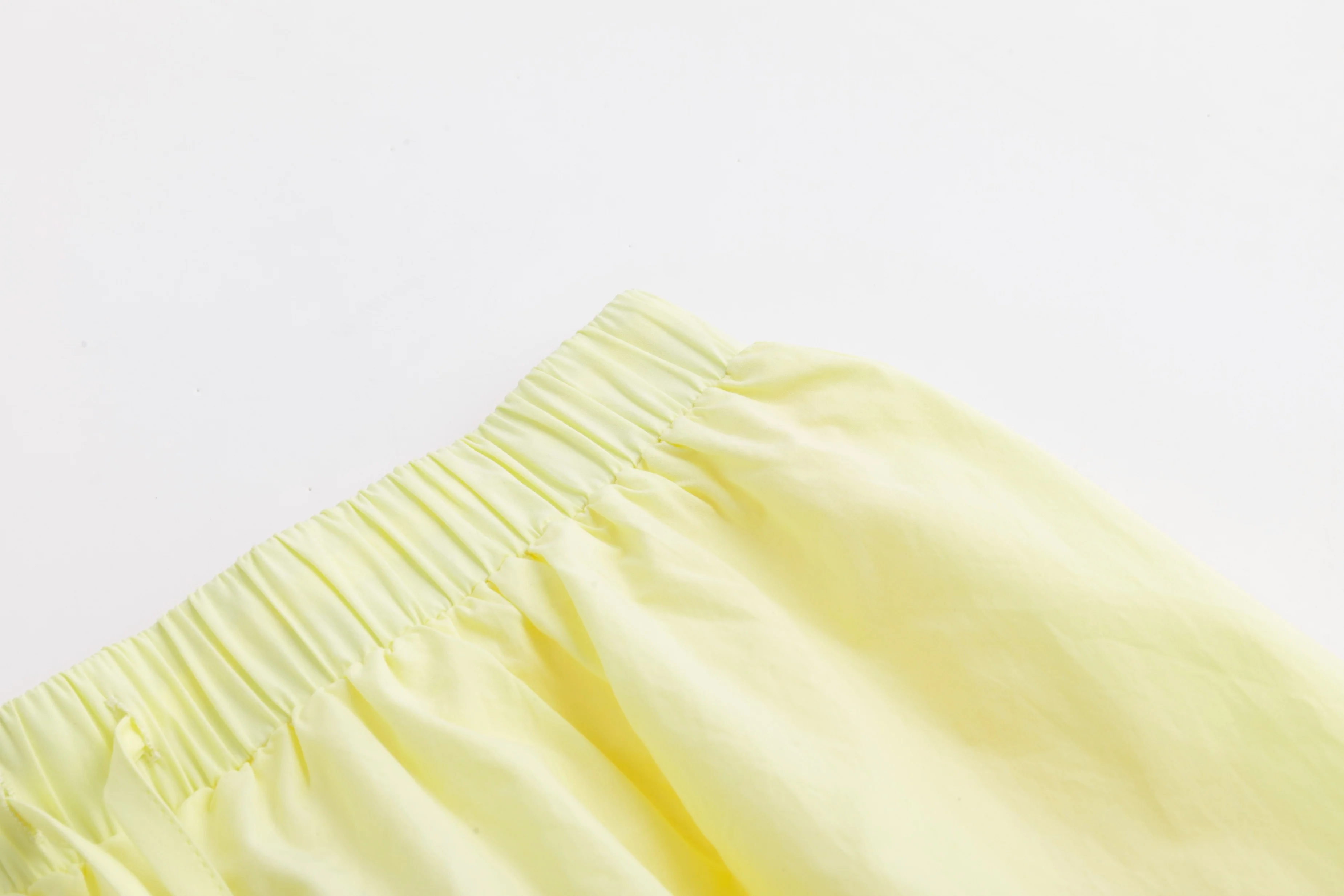 Drawstring Skirt - Lemon - Image 3