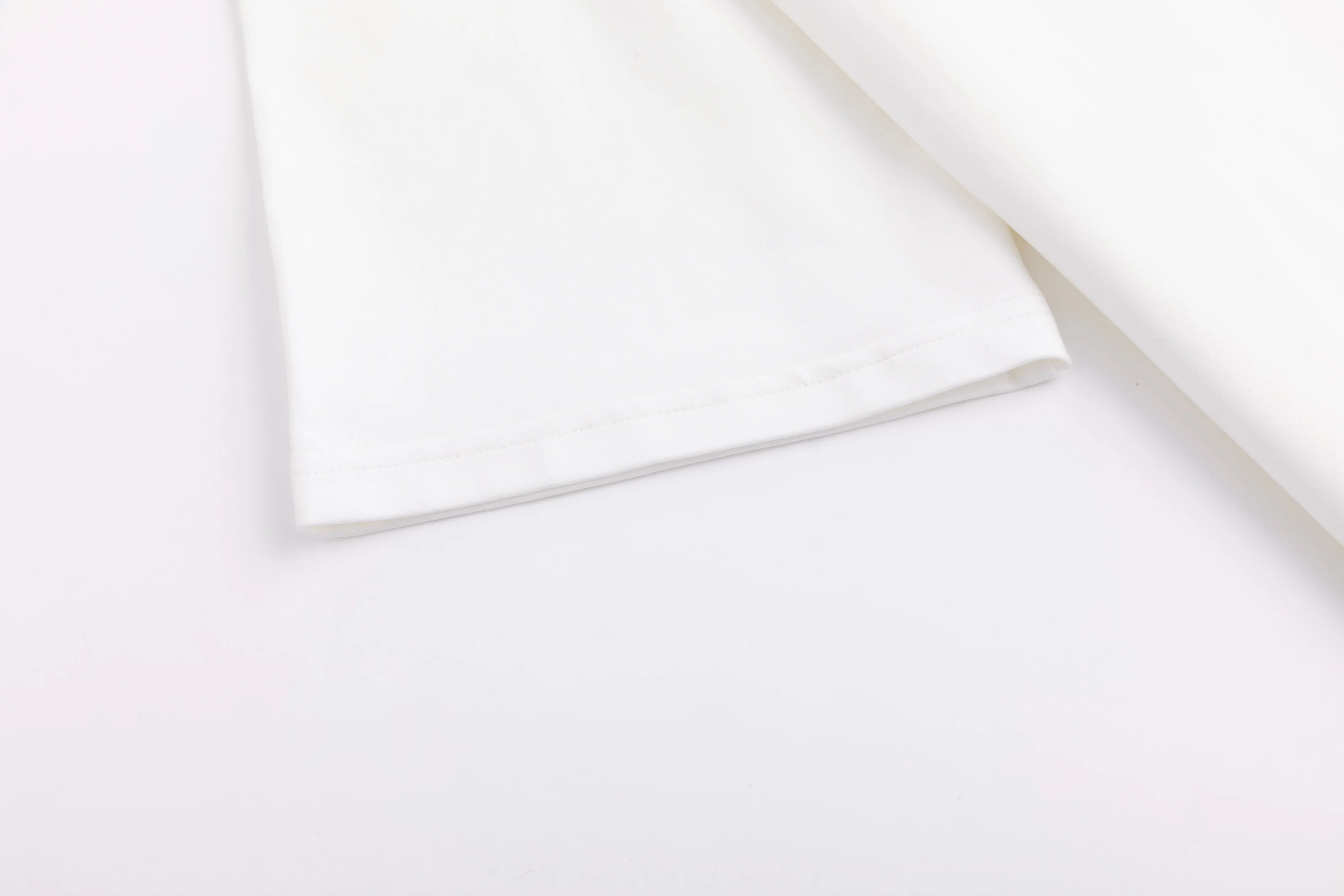 Graphic Embordered Box Tee Dress - Cream - Image 4