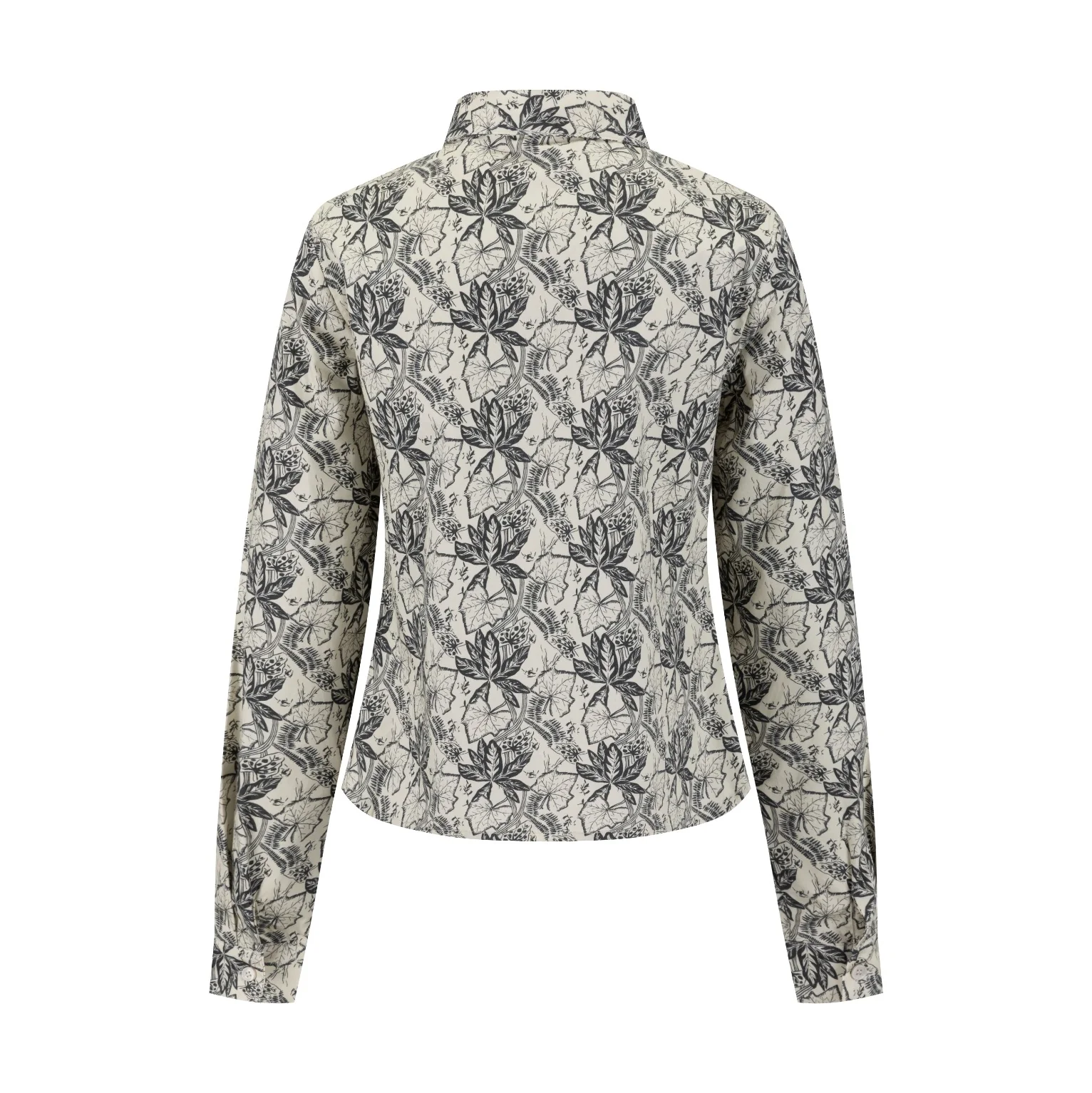 Hawaiian Blouse - Black - Image 4