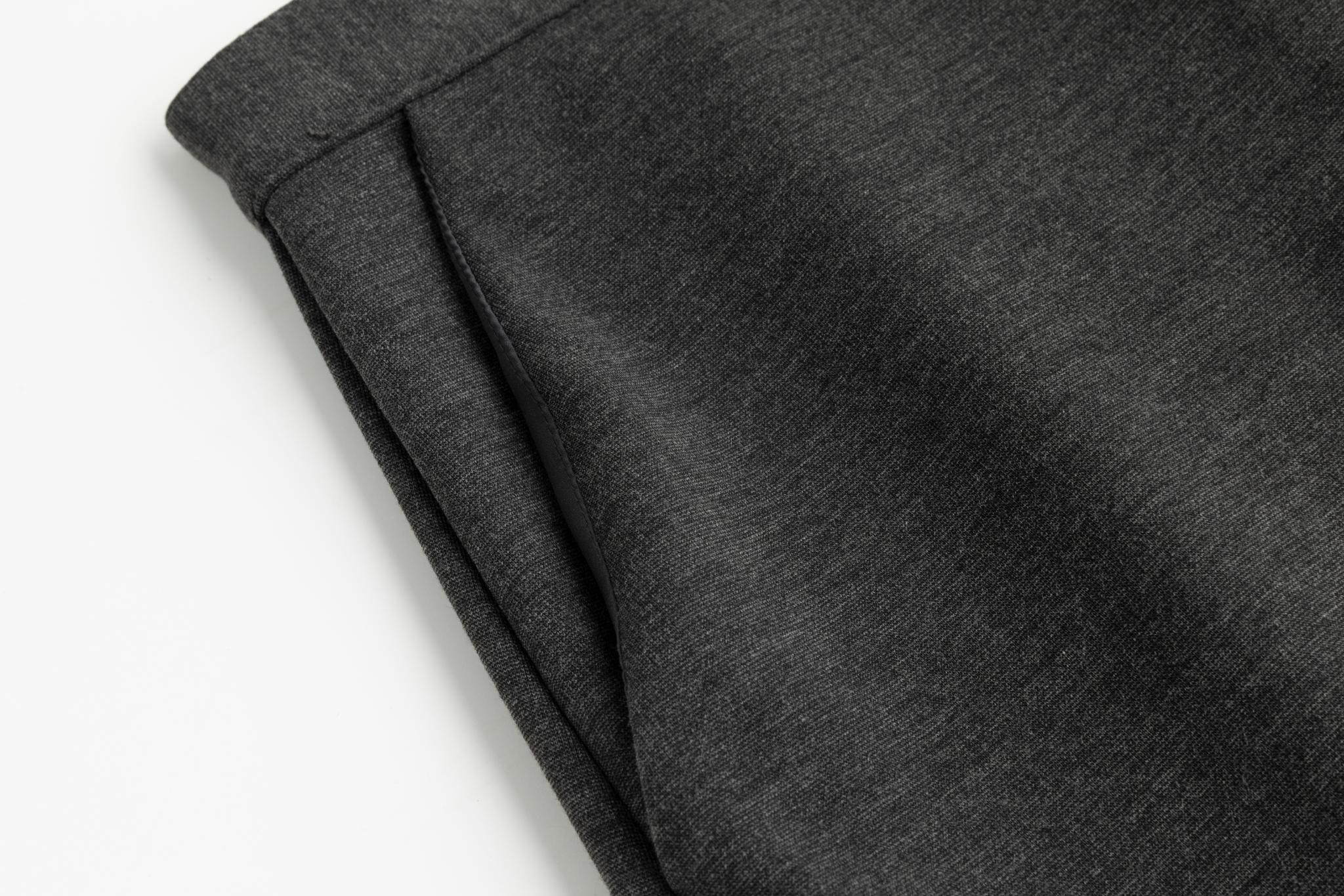Hidden Pocket Skirt - Dark Heather Grey - Image 4