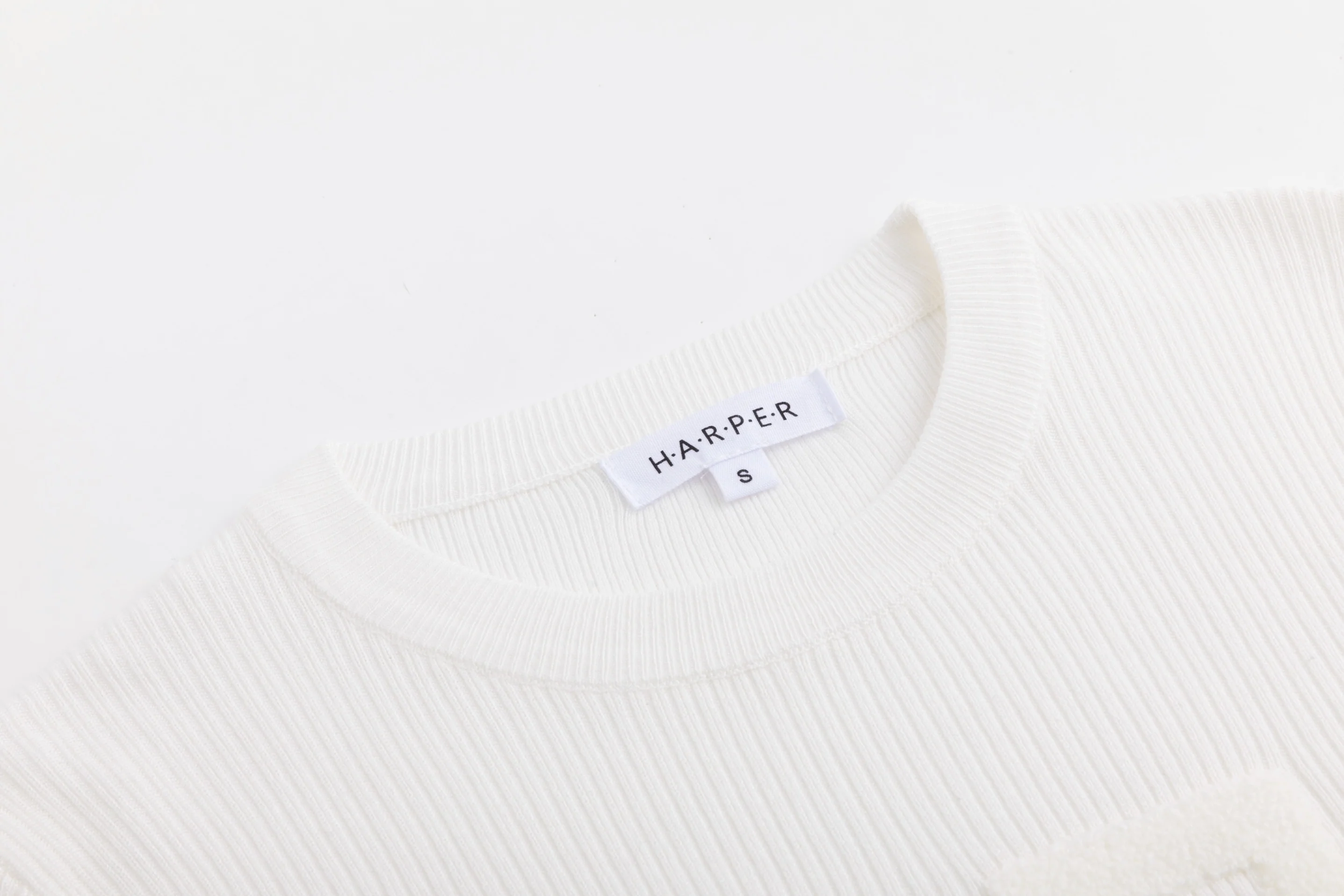 Logo Patch Sweater - White - Image 4