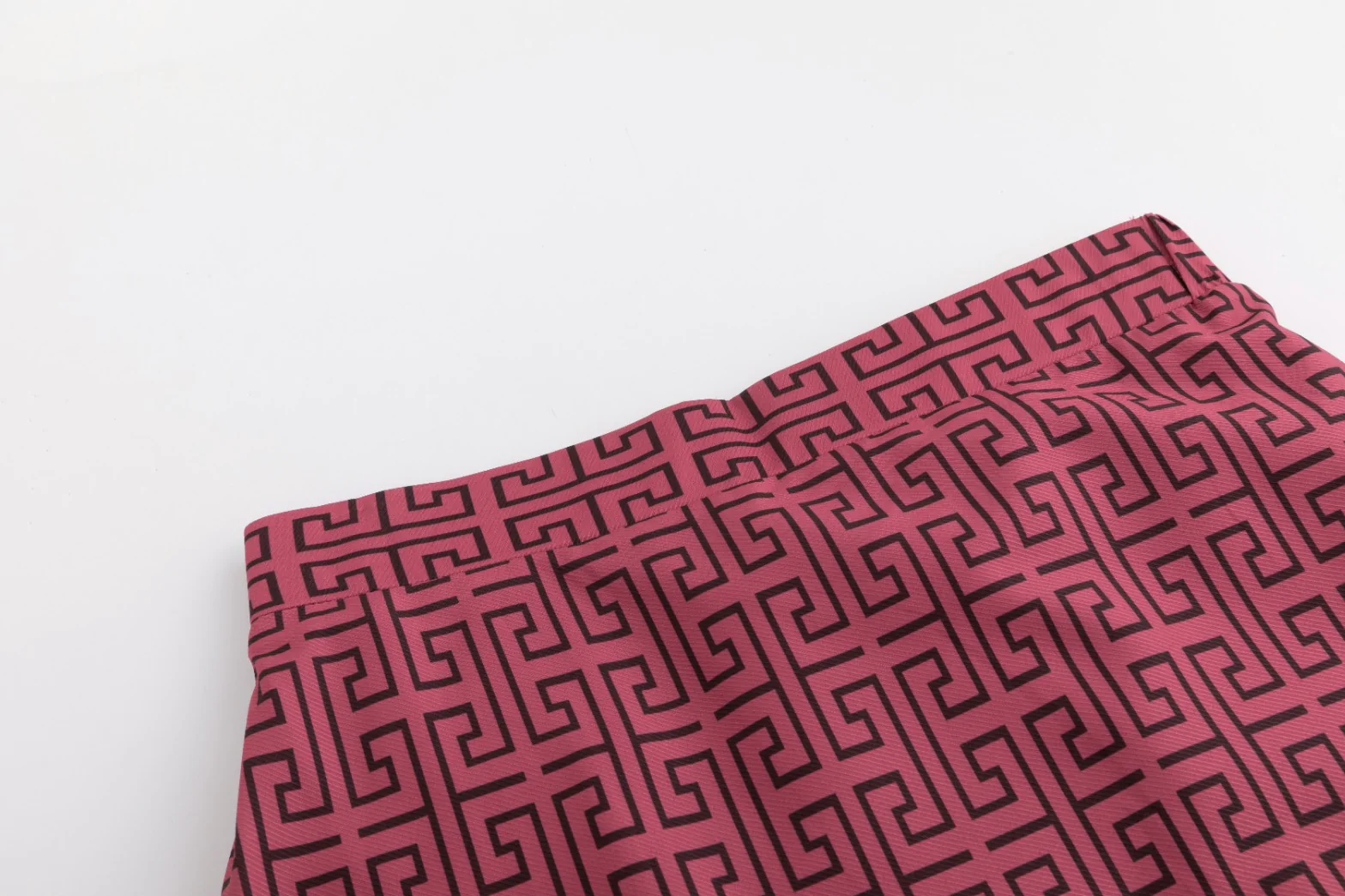 Logo Pink Slip Skirt - Image 6