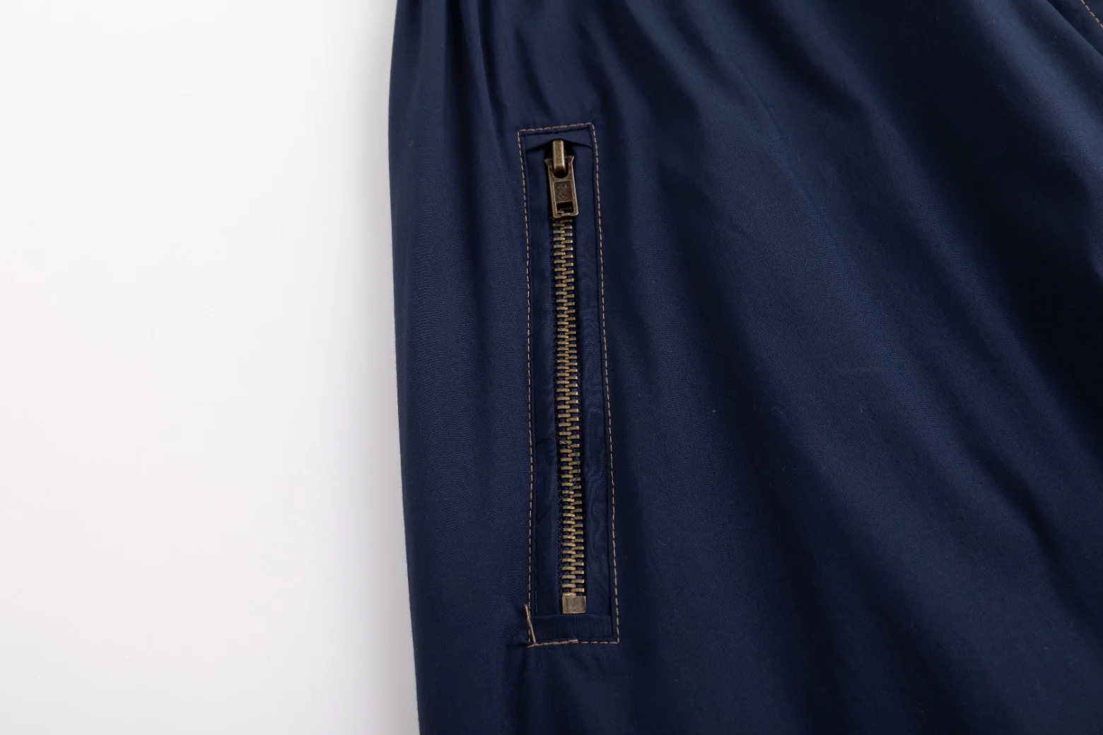 Middle Zipper Skirt- Midnight - Image 6