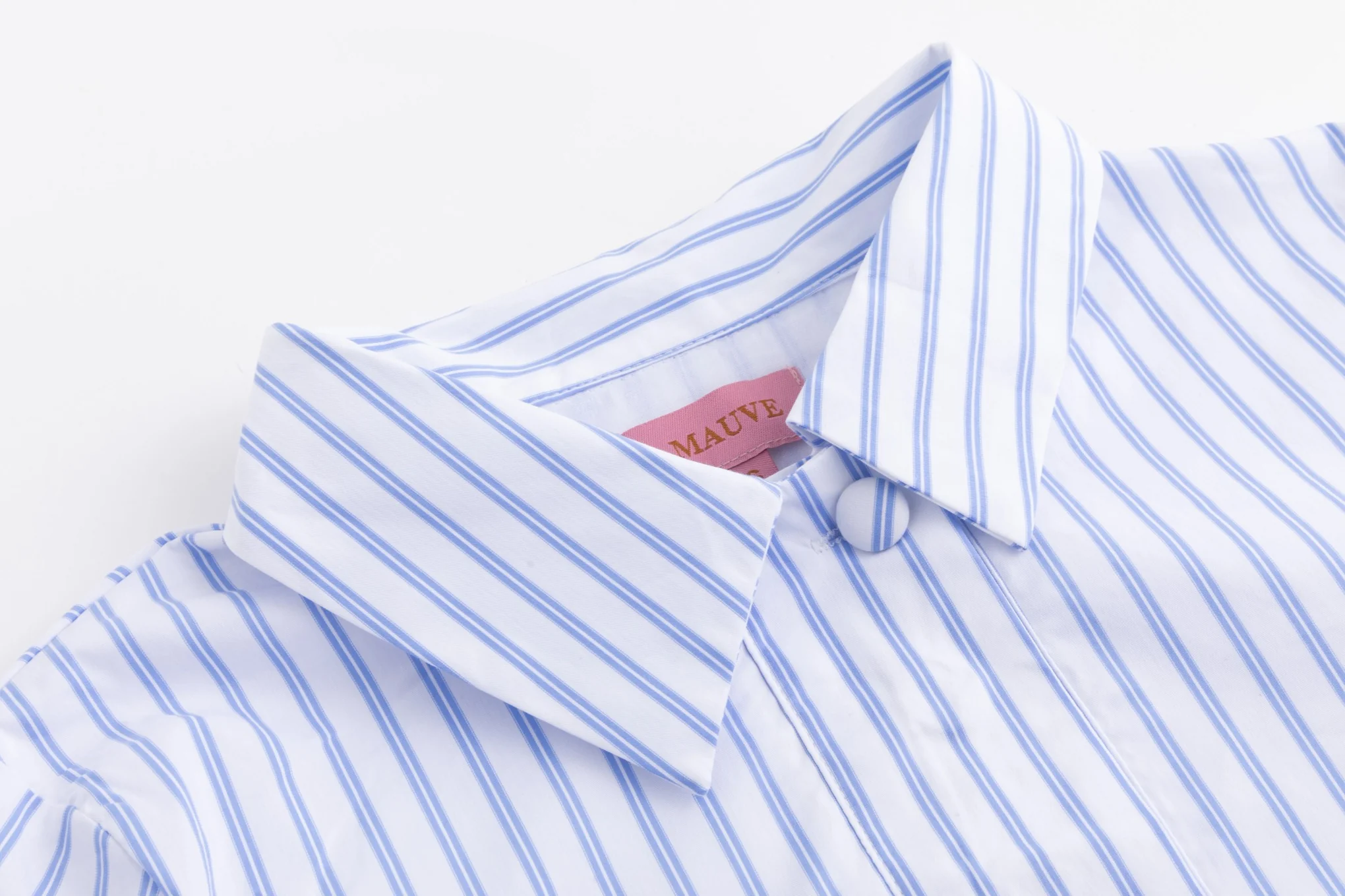 Navy And White Striped Blouse - WS61166T-A - Image 6