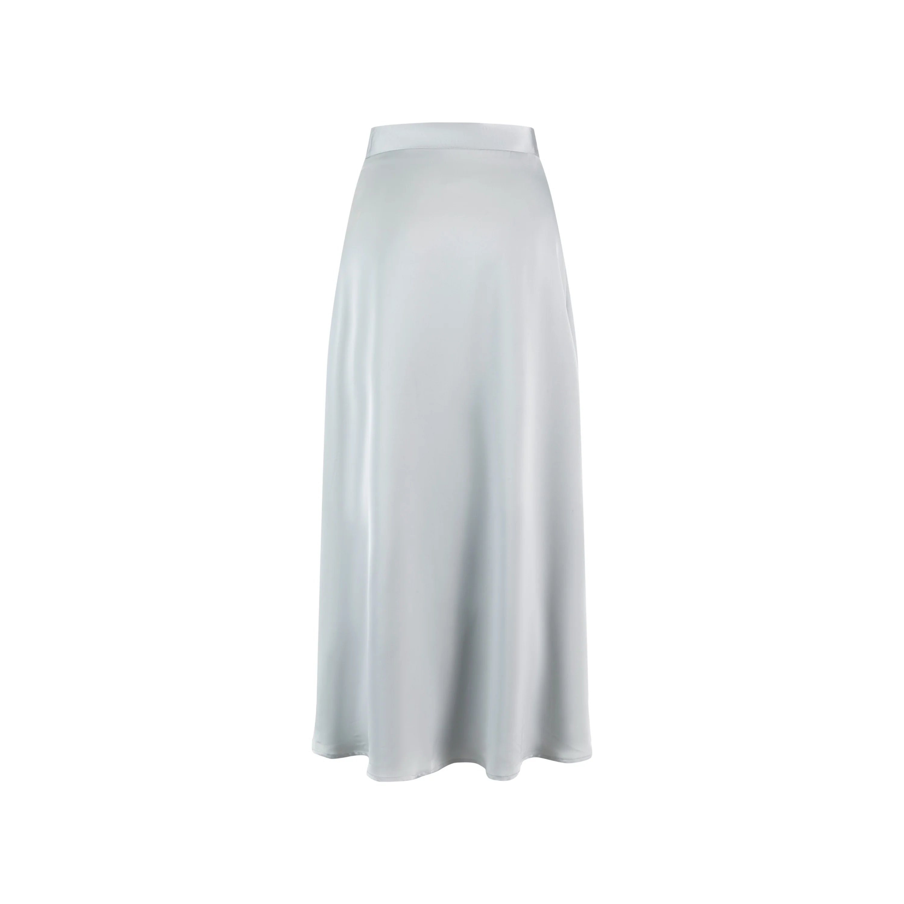 Pale Blue Slip Skirt - Image 3