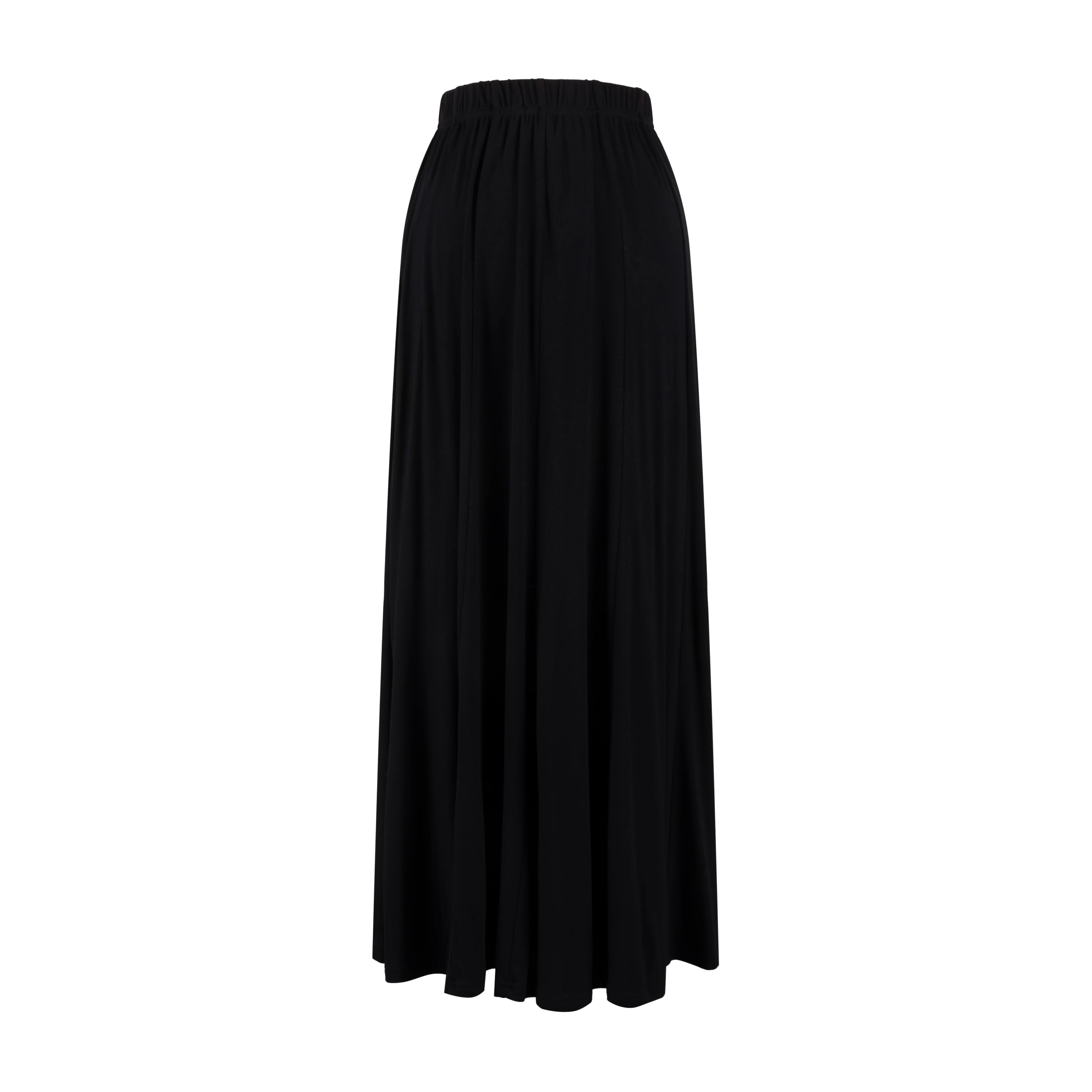Paneled Skirt- Black - Image 2