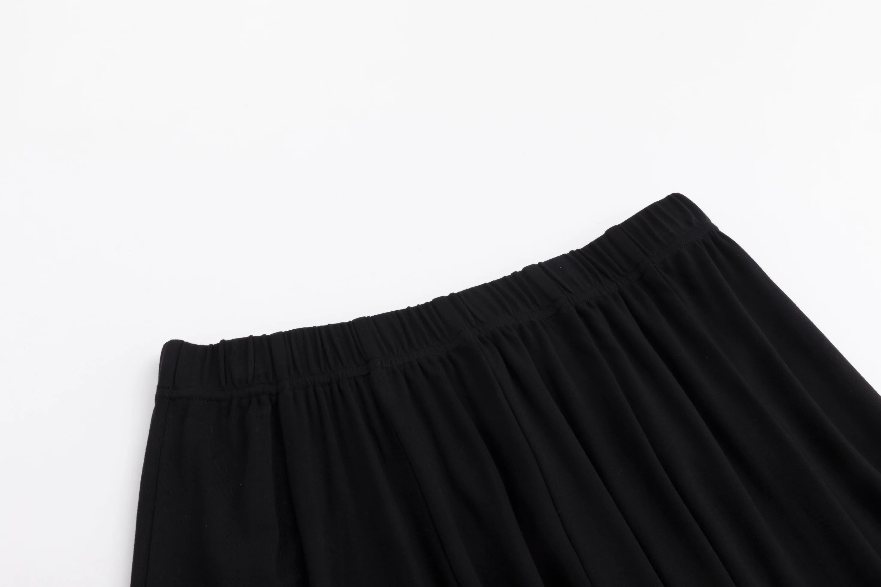 Paneled Skirt- Black - Image 3