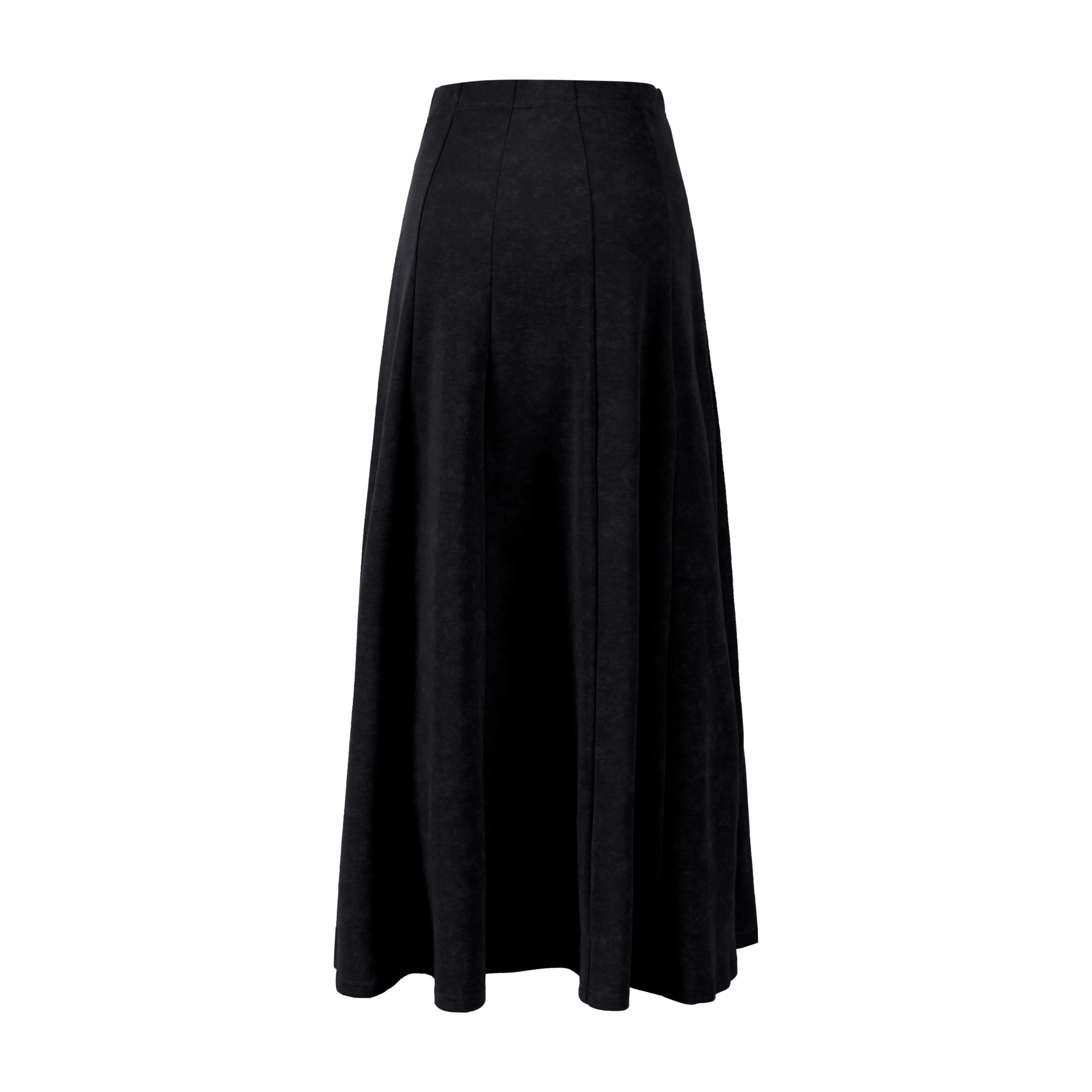 Panelled Skirt - Black Wash - Image 2